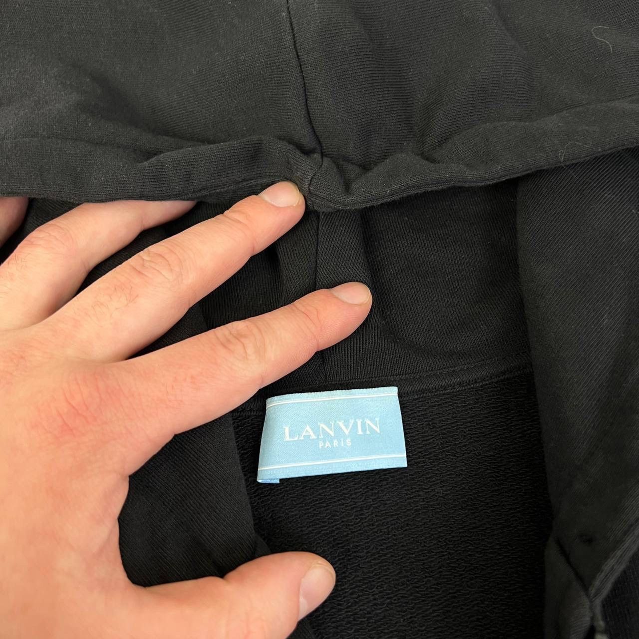 Lanvin Lanvin Zip Hoodie Y2k Luxury Big Logo Avant garde archive Size US S / EU 44-46 / 1 - 6 Thumbnail