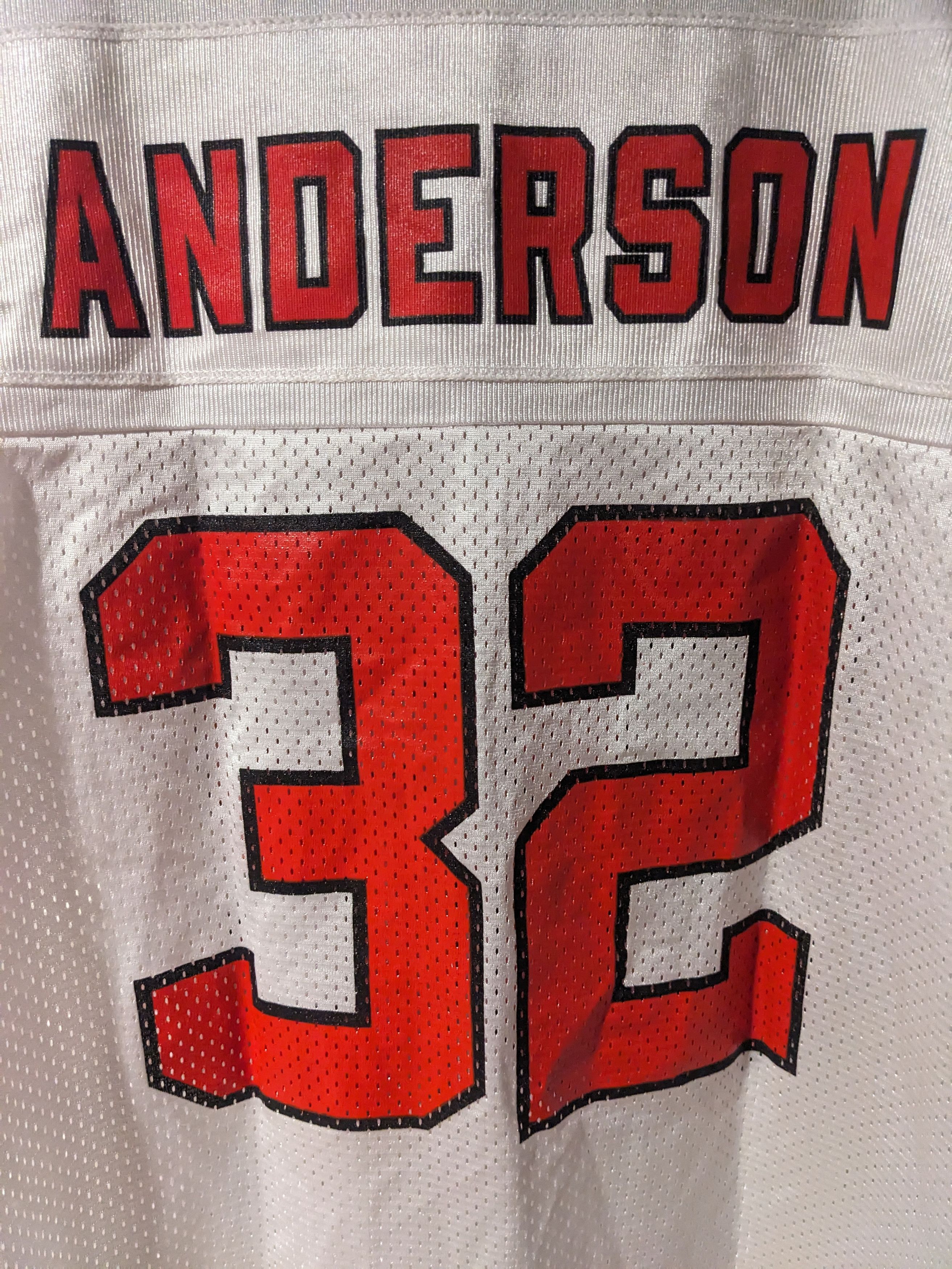 NFL × Vintage Vintage Y2K Atlanta Falcons Anderson NFL YOUTH LARGE Jersey Size US L / EU 52-54 / 3 - 2 Thumbnail