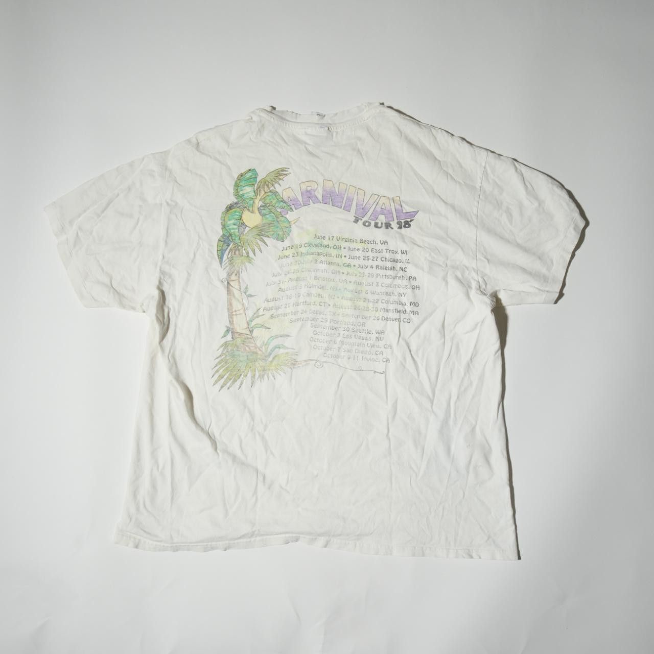 Other Vintage Jimmy Buffett '98 Carnival Tour T-shirt Size US XL / EU 56 / 4 - 5 Thumbnail