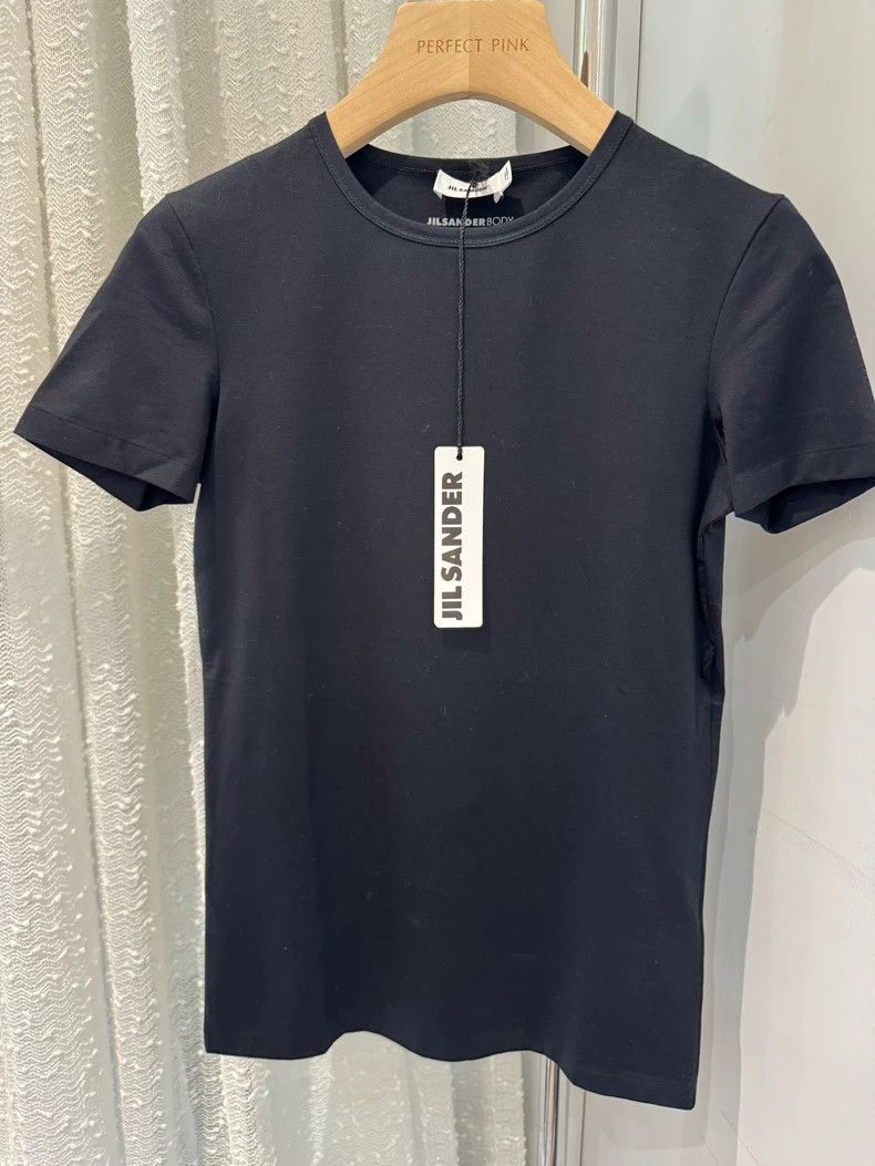 Jil Sander Jil Sander Black Short Sleeve Size S / US 4 / IT 40 - 1 Thumbnail