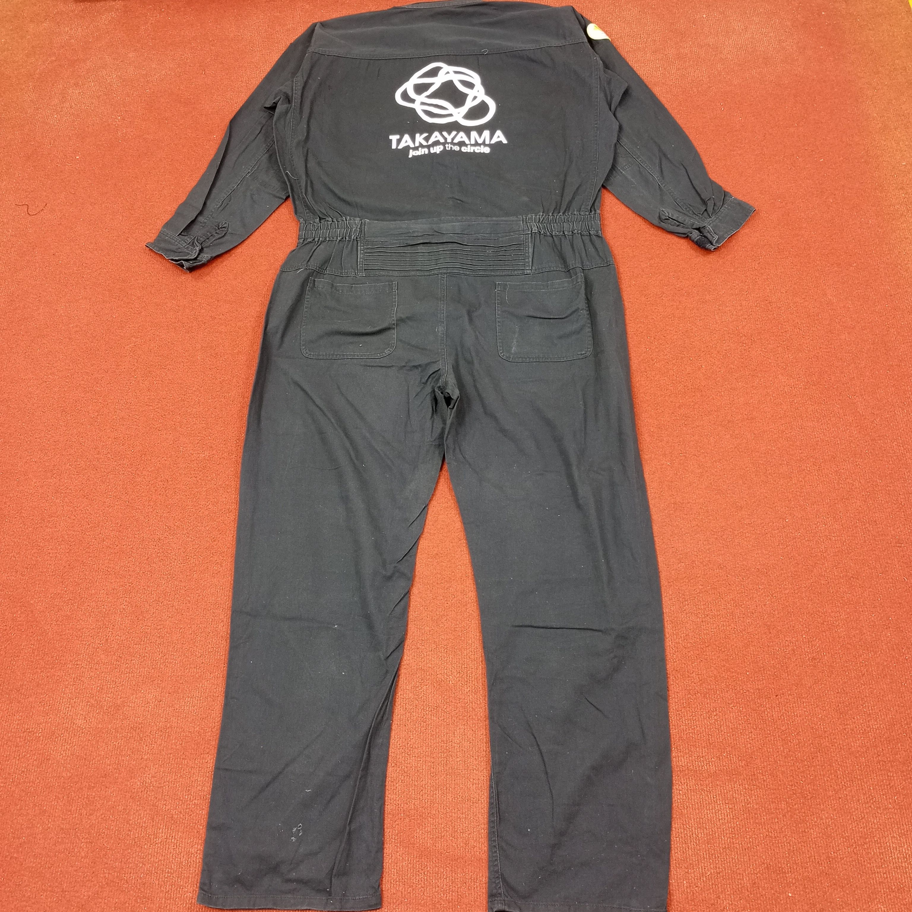 Japanese Brand × Vintage Takayama Japanese Workwear Coverall Jacket c215n14 Size US XL / EU 56 / 4 - 1 Thumbnail