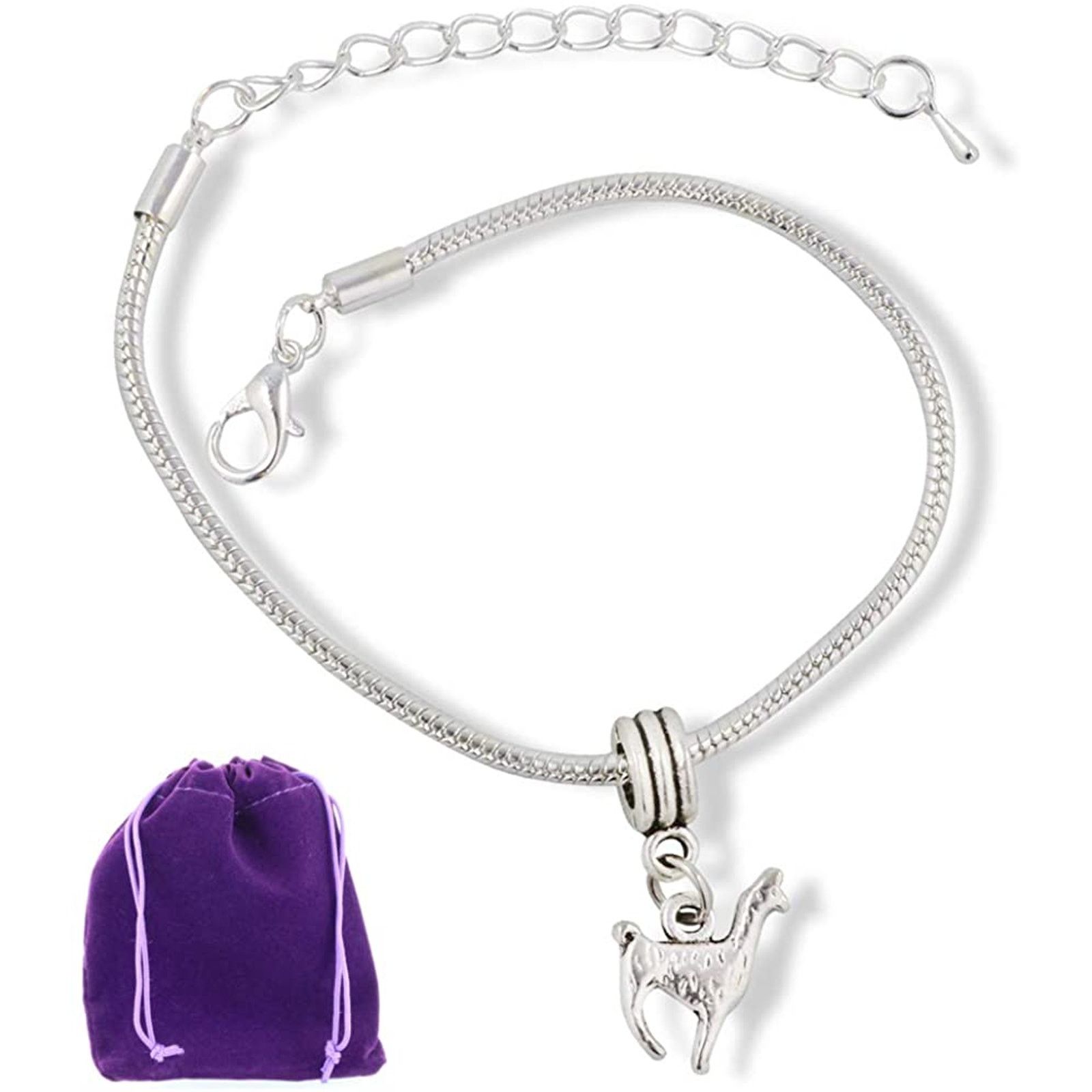 & Other Stories Llama Bracelet with Llama Charm Alpaca Jewelry Gift Size ONE SIZE - 1 Thumbnail