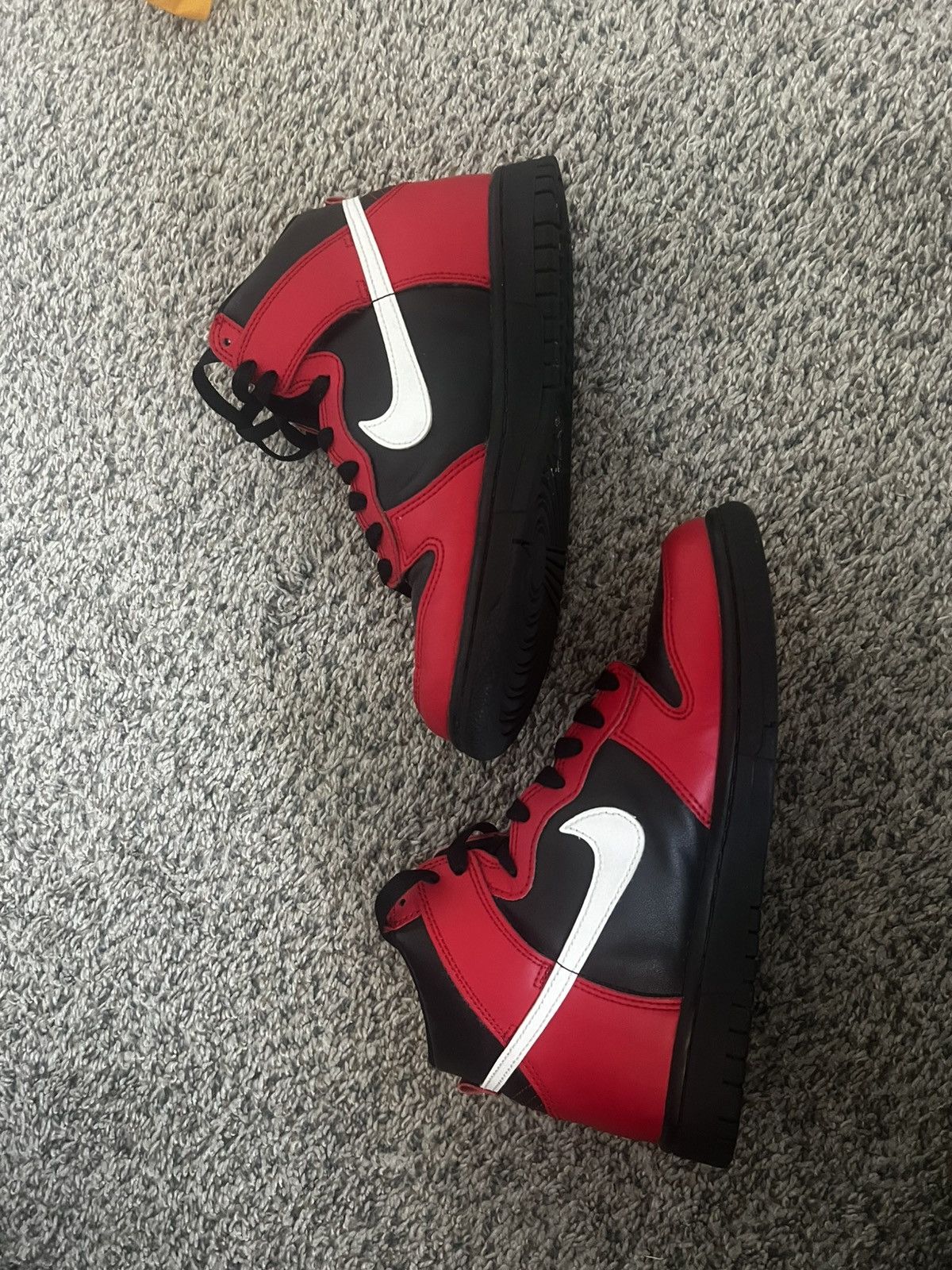 Nike nike dunks (black university red) Size US 8 / IT 38 - 2 Thumbnail