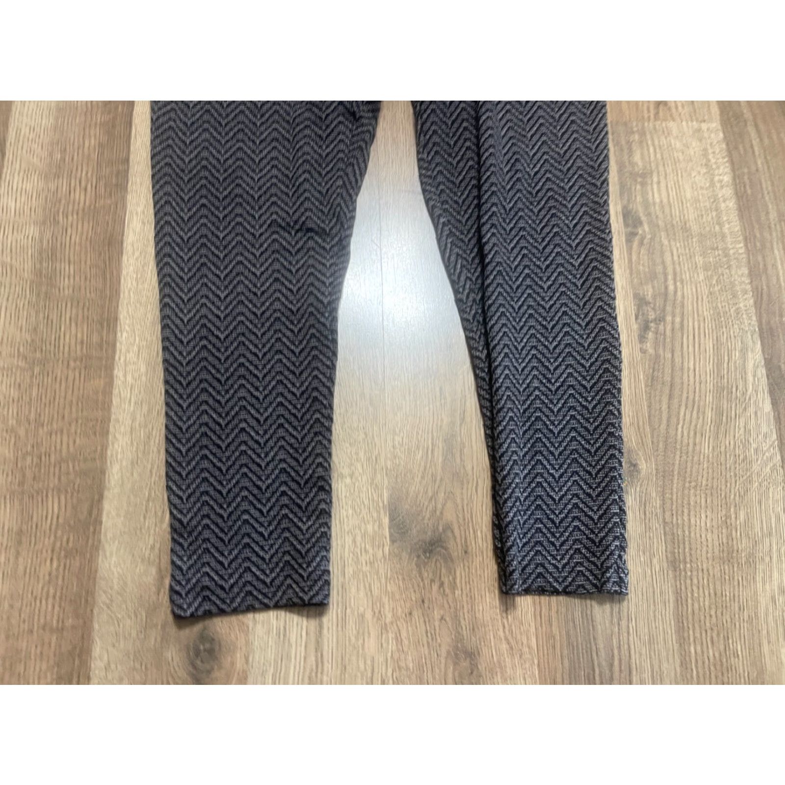 Loft LOFT Pants Women's Medium Petite Black Brown Leggings Pull On Size 32" / US 10 / IT 46 - 3 Thumbnail