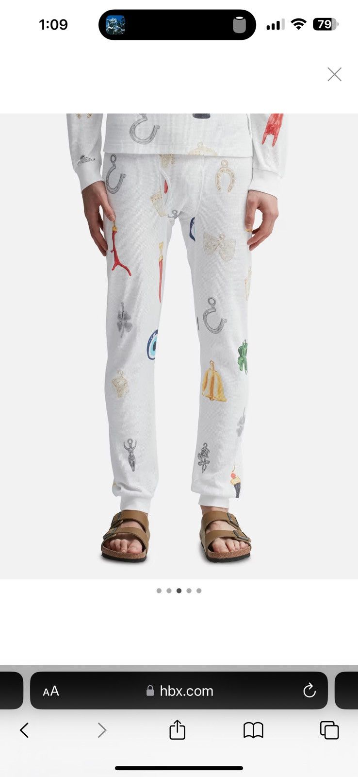Sky High Farm Workwear Sky High Farms Charm Waffle Longjohns Knit Size US 32 / EU 48 - 5 Thumbnail