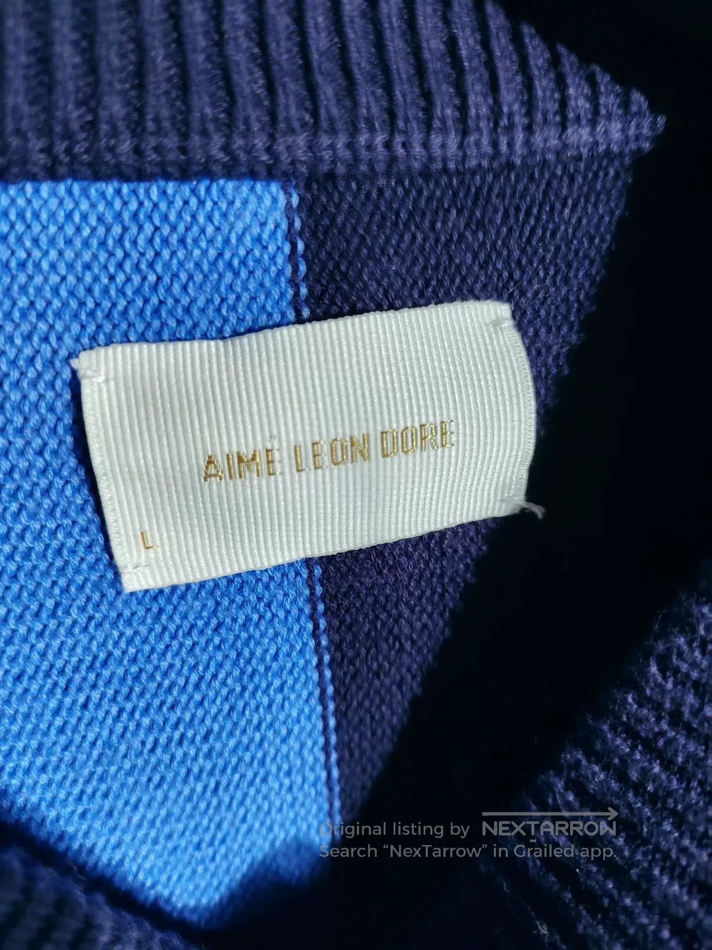 Aime Leon Dore ALD Aime Leon Dore Color-block Knit Sweater. Size US L / EU 52-54 / 3 - 3 Thumbnail