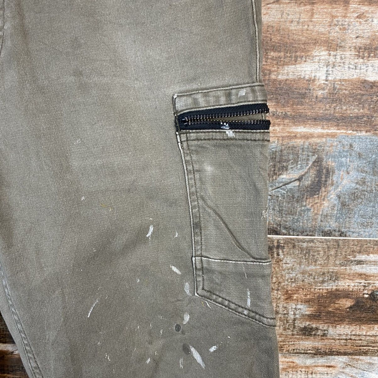 Japanese Brand DL Scot Inc Green Cargo Multipocket Pants #C1221 Size US 32 / EU 48 - 9 Thumbnail