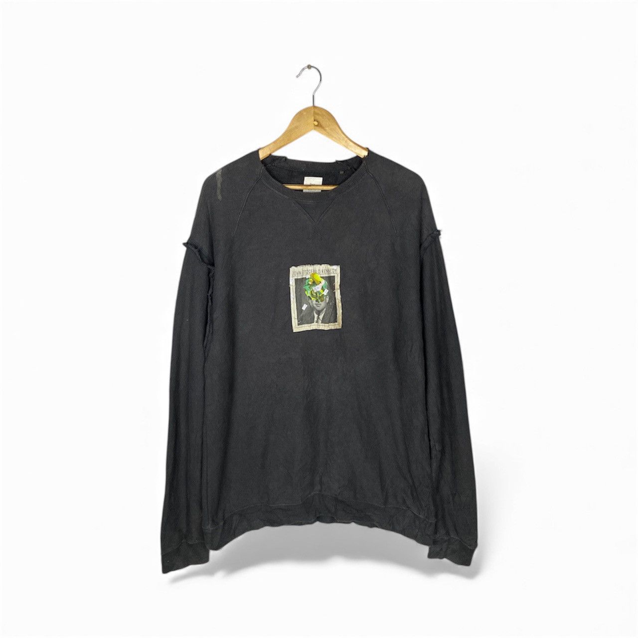 Japanese Brand NAME JOHN F KENNEDY PHOTOPRINT SWEATSHIRT RARE Size US L / EU 52-54 / 3 - 1 Thumbnail