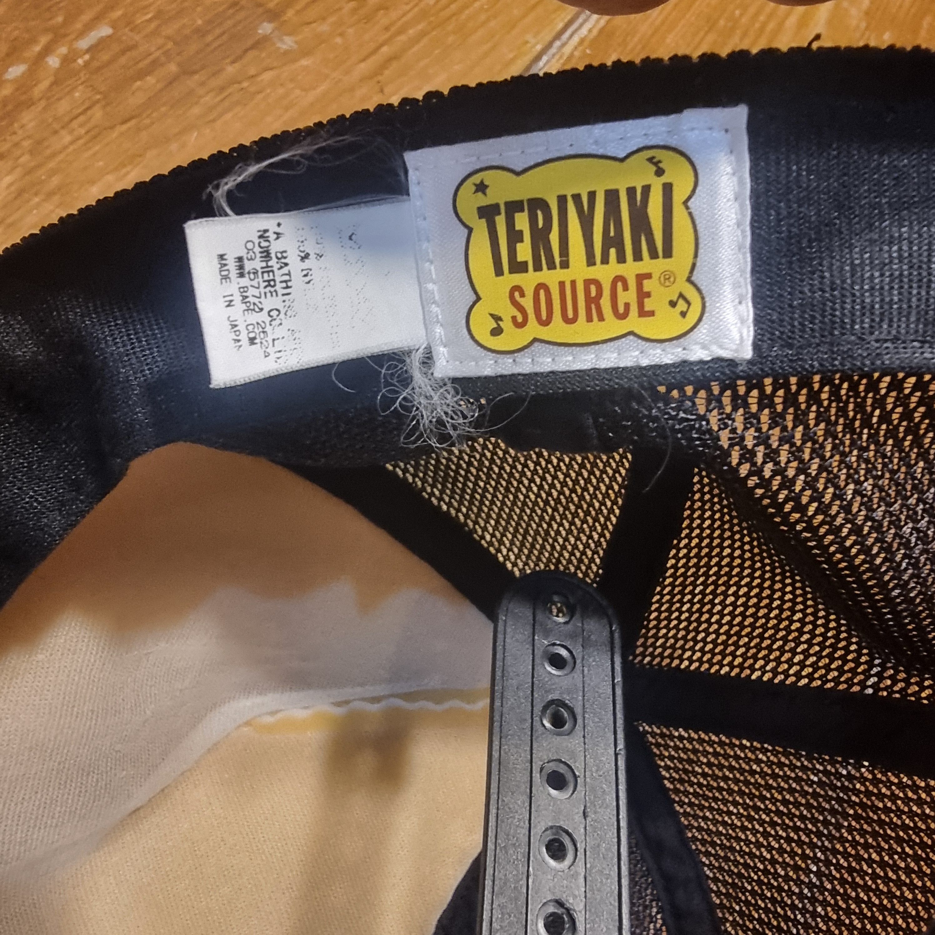 Bape × Nigo Teriyaki Source Mesh Cap Size ONE SIZE - 3 Thumbnail
