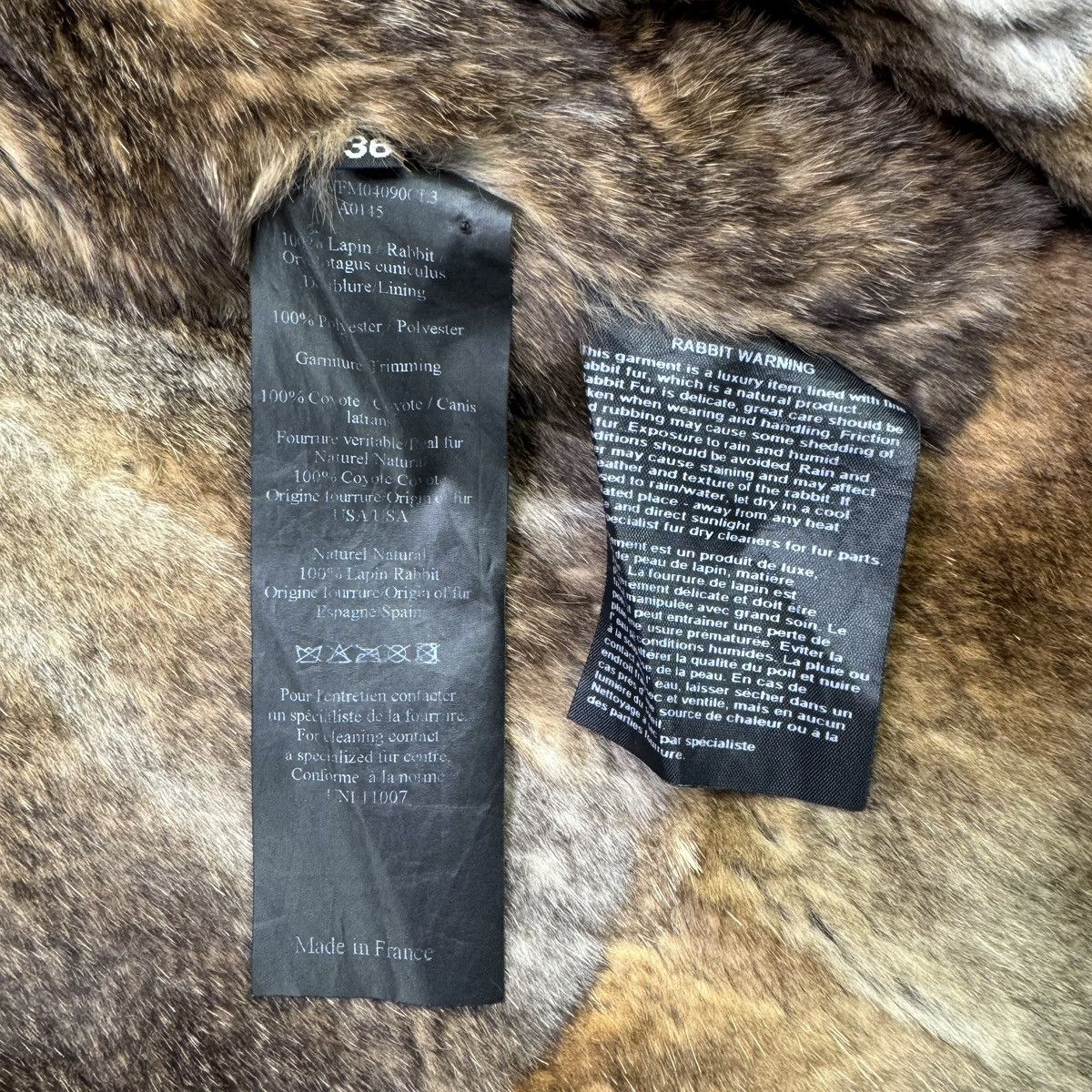 Yves Salomon YVES SALOMON ARMY RABBIT FUR PARKA Size S / US 4 / IT 40 - 7 Thumbnail
