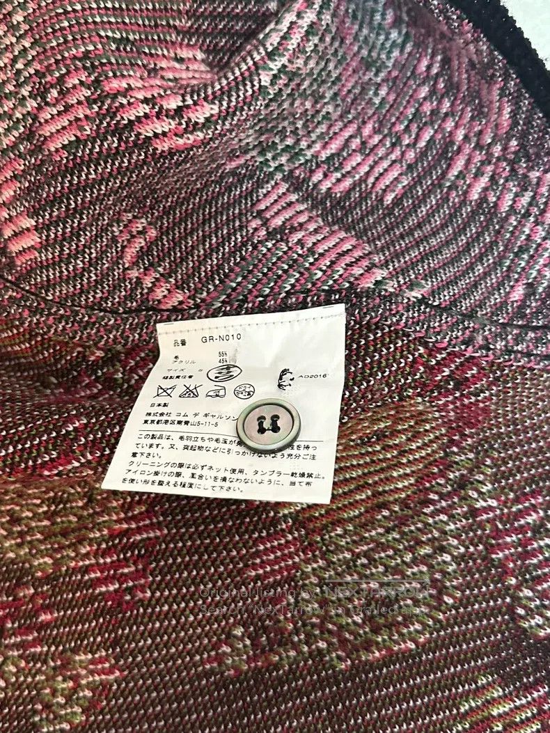 Comme des Garcons Comme des Garcons Mainline floral double-sided sweater car Size S / US 4 / IT 40 - 5 Thumbnail