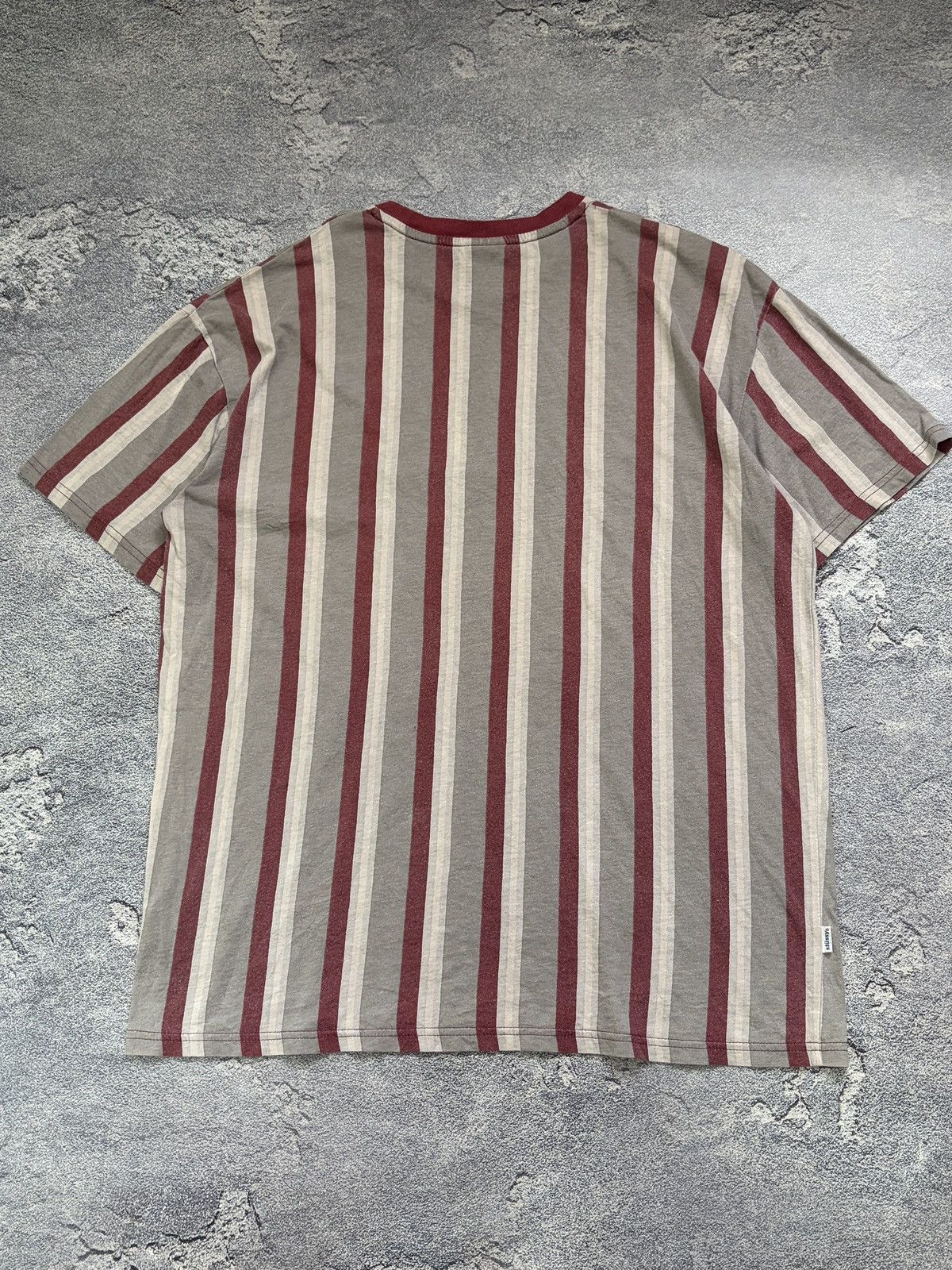 Stussy Stussy Los Angeles Embroidered Logo Striped Tee M Size US M / EU 48-50 / 2 - 2 Thumbnail