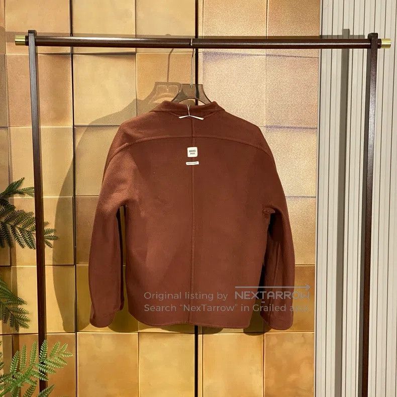Hermes Hermes New Caramel Leather Buckle Double-sided Cashmere Co Size XXS / US 00 / IT 34 - 7 Thumbnail