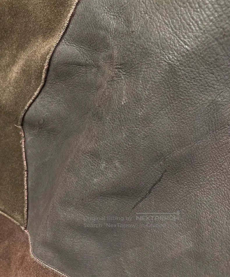 Comme des Garcons Comme Des Garcons size S Patchwork leather skirt Size 22" - 3 Thumbnail