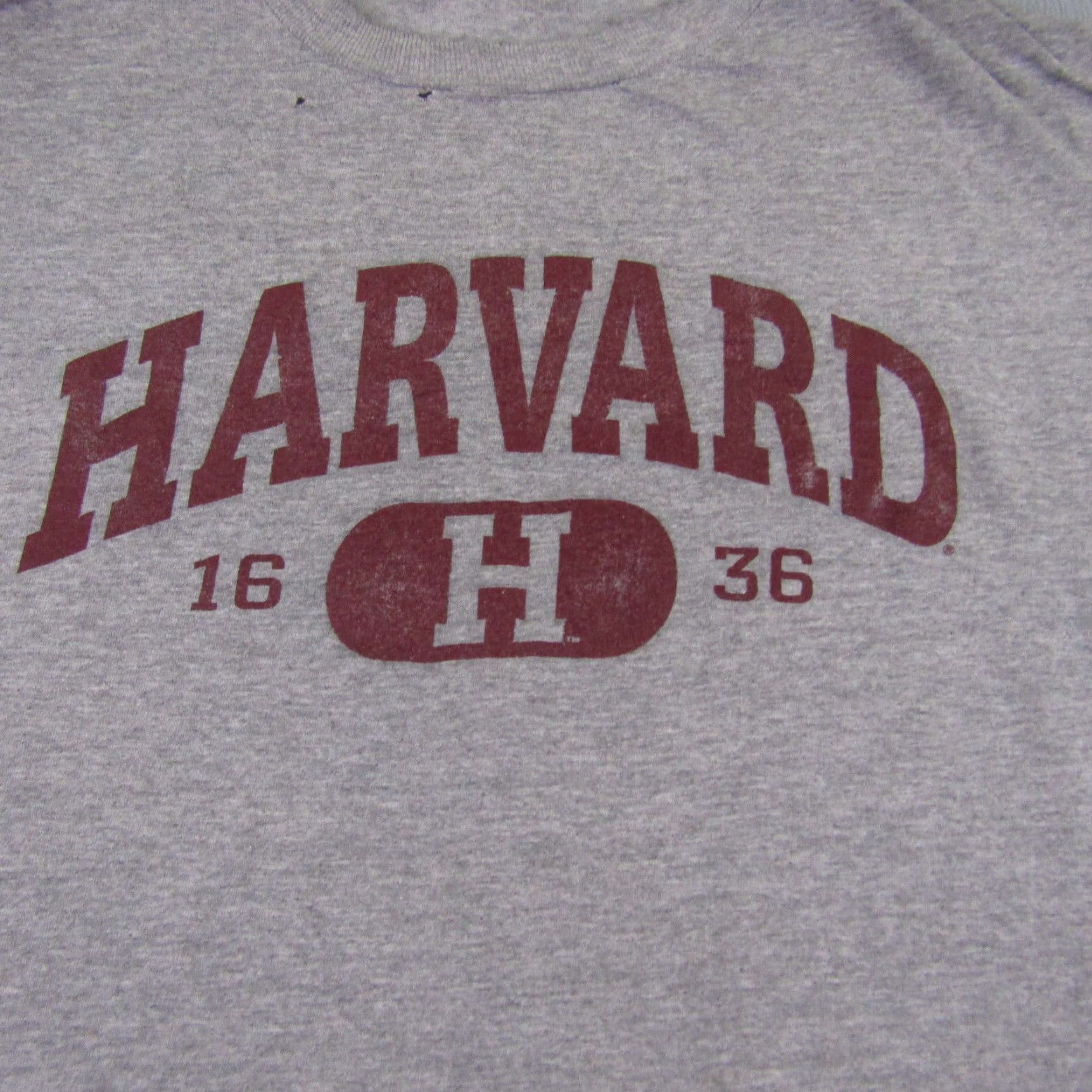 Delta VINTAGE Harvard University T-Shirt Mens Medium Gray College Logo 90s Y2K College Mens Size US M / EU 48-50 / 2 - 3 Thumbnail