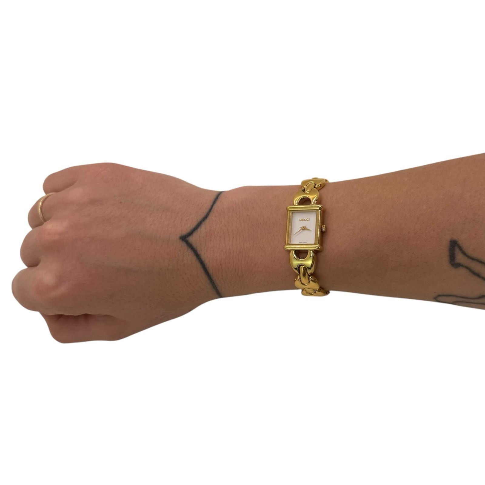 Gucci Gucci Vintage Interchangeable Band 1800L Watch Size ONE SIZE - 2 Thumbnail