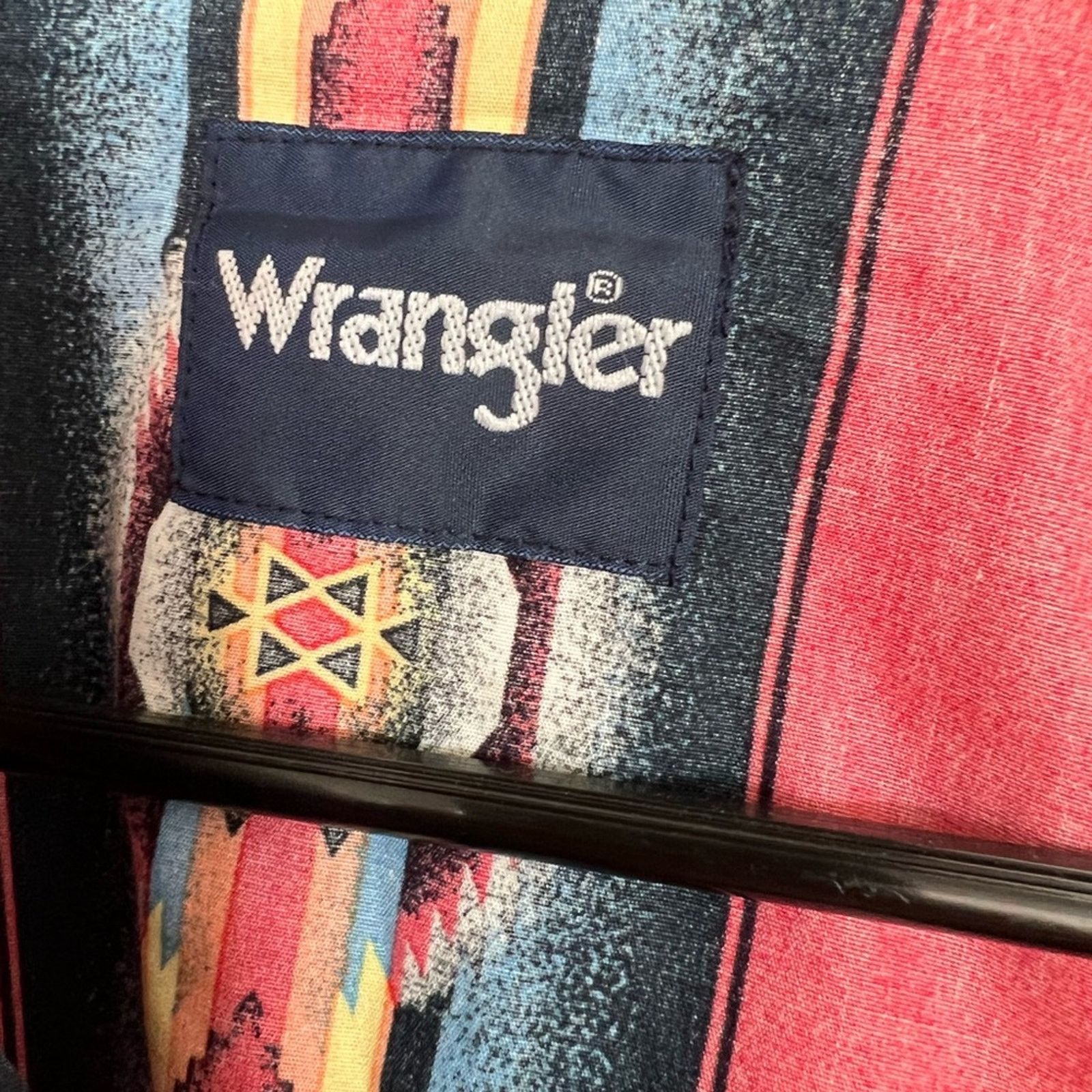 Wrangler New Wrangler Checotah Western Snap Button Shirt Red Flame Size US XXL / EU 58 / 5 - 6 Thumbnail