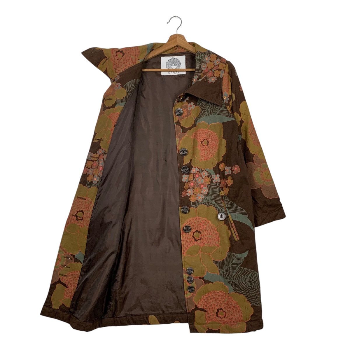 Japanese Brand Japanese Brand Scolar Fullprint Flower Motive Coat Size M / US 6-8 / IT 42-44 - 10 Thumbnail