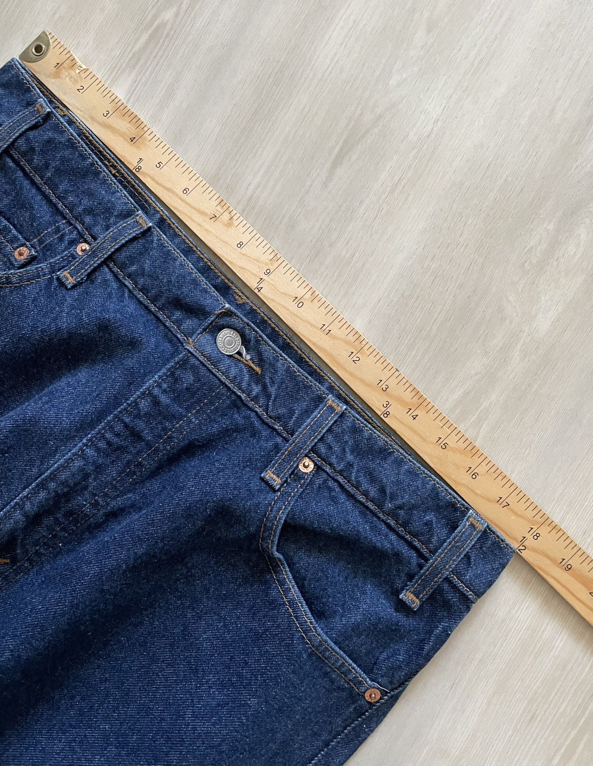 Levi's VTG 90s Levis 505 Regular Fit Straight Leg Sz 36x30 Size US 36 / EU 52 - 6 Thumbnail