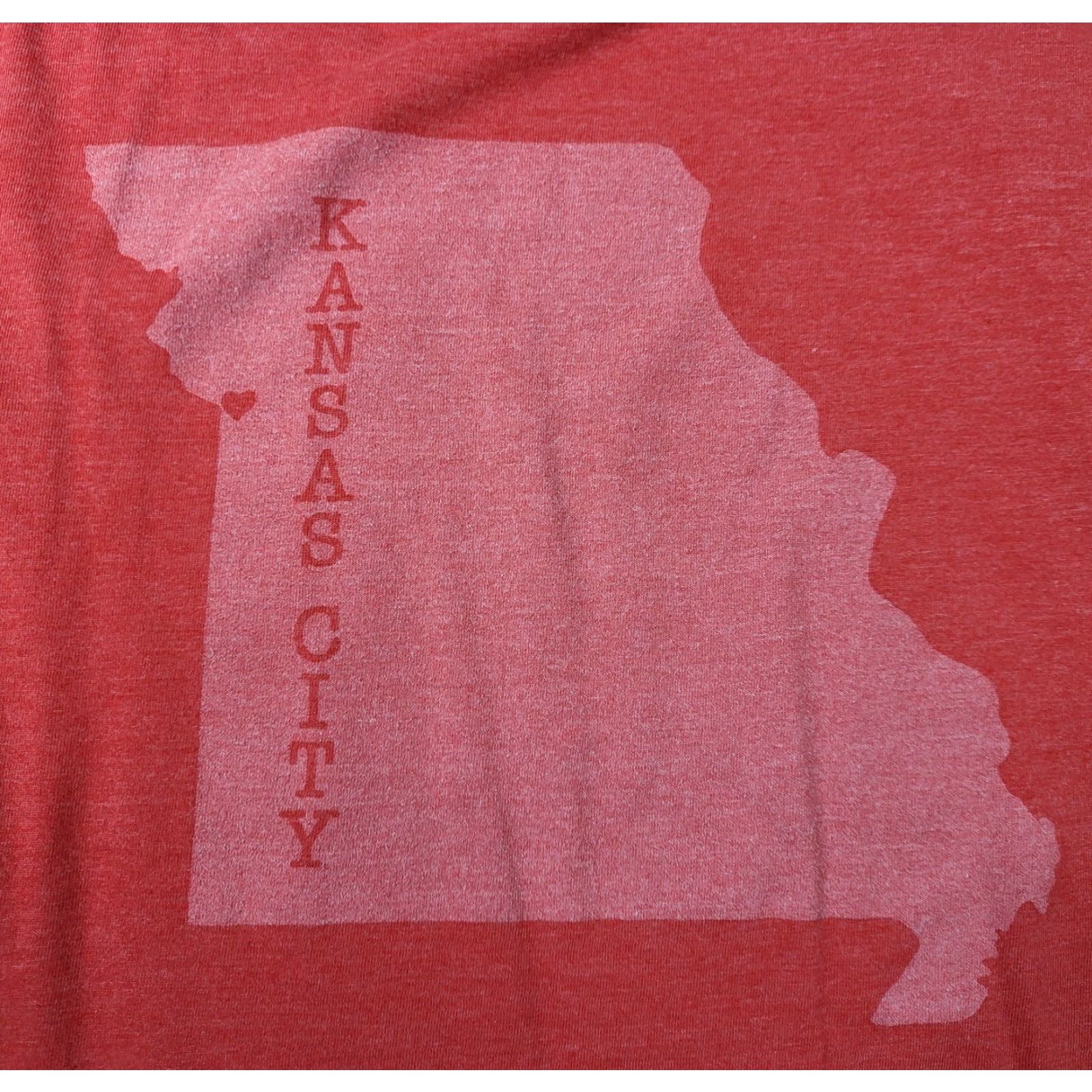 Vintage VINTAGE Kansas City MO Missouri Home Heart Red Short Sleeve T-Shirt Womens XL EUC Size XL / US 12-14 / IT 48-50 - 6 Thumbnail