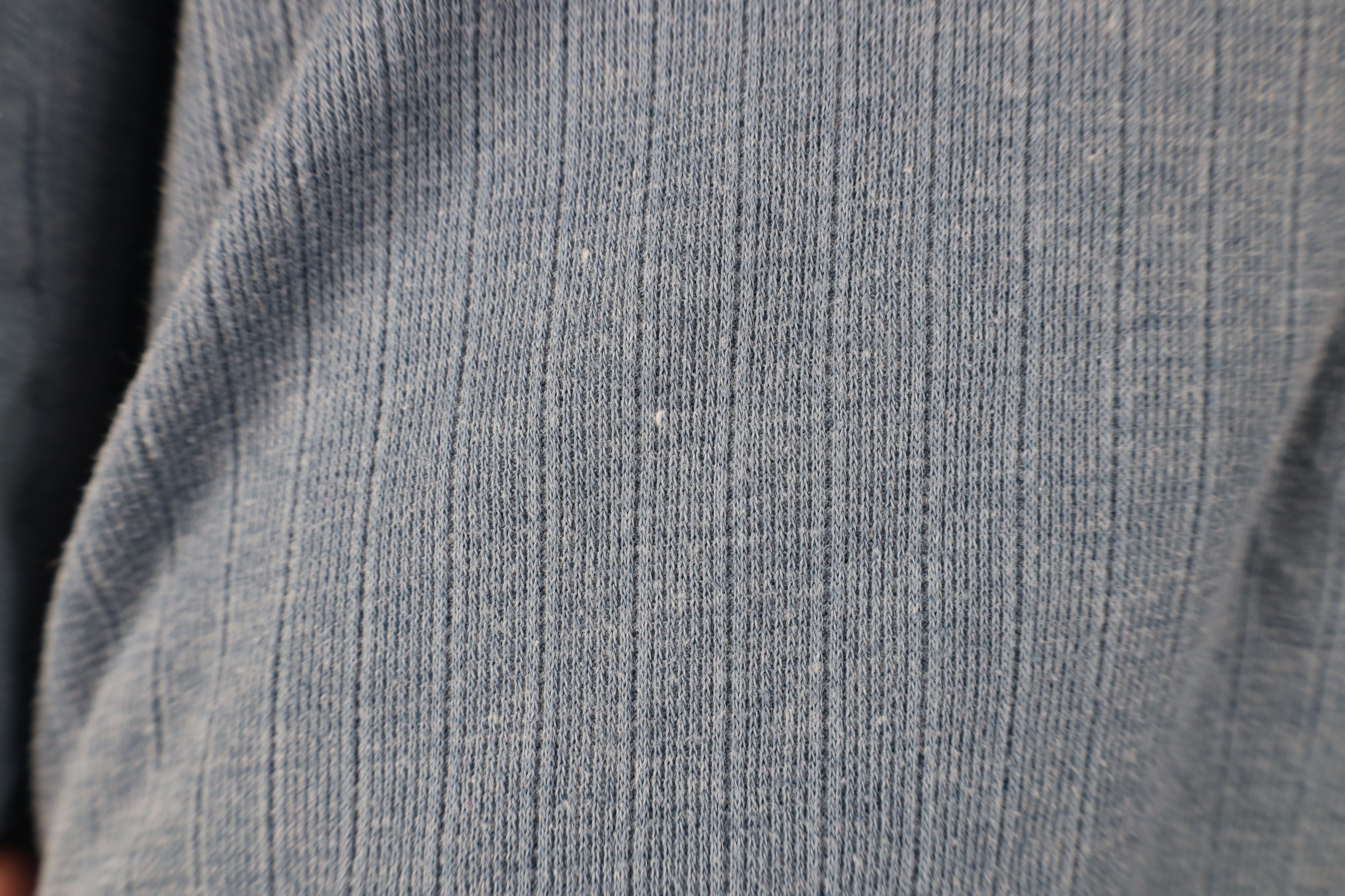 Vintage Vintage 90s Streetwear Chambray Pullover Polo Shirt Blue Size US M / EU 48-50 / 2 - 7 Thumbnail