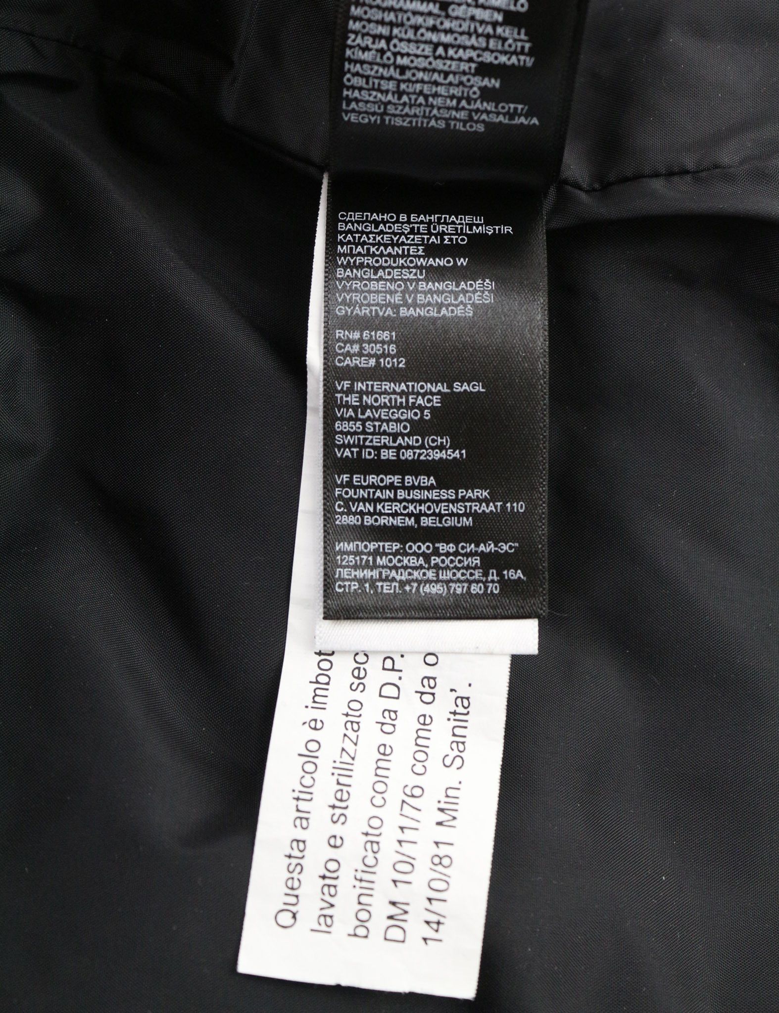The North Face XS Zipped Pockets 700 Down Lined High Neck Jacket 79680 Size US XS / EU 42 / 0 - 11 Thumbnail