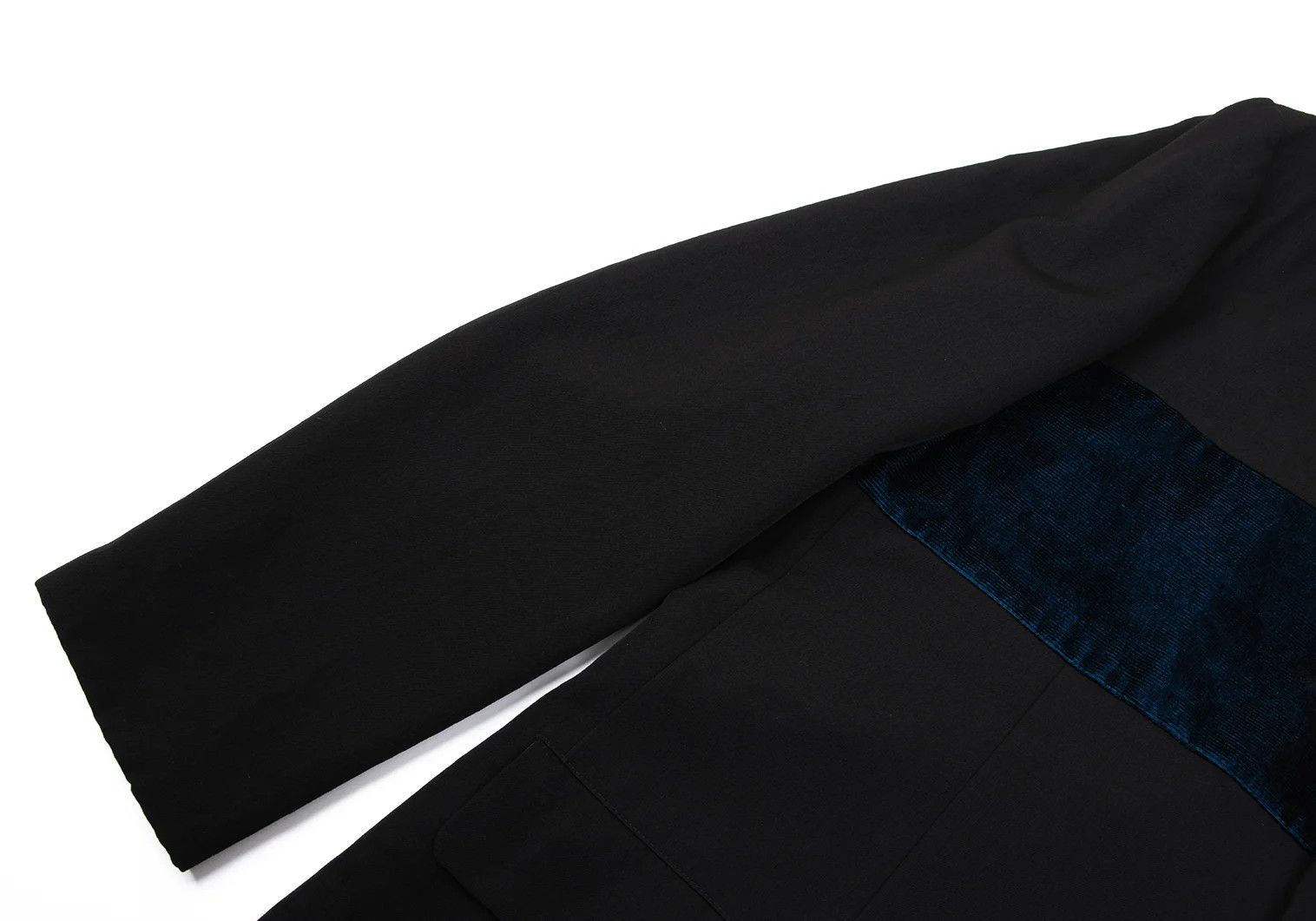 Yohji Yamamoto Yohji Yamamoto Velvet Wool Gabardine Jacket Size US S / EU 44-46 / 1 - 6 Thumbnail