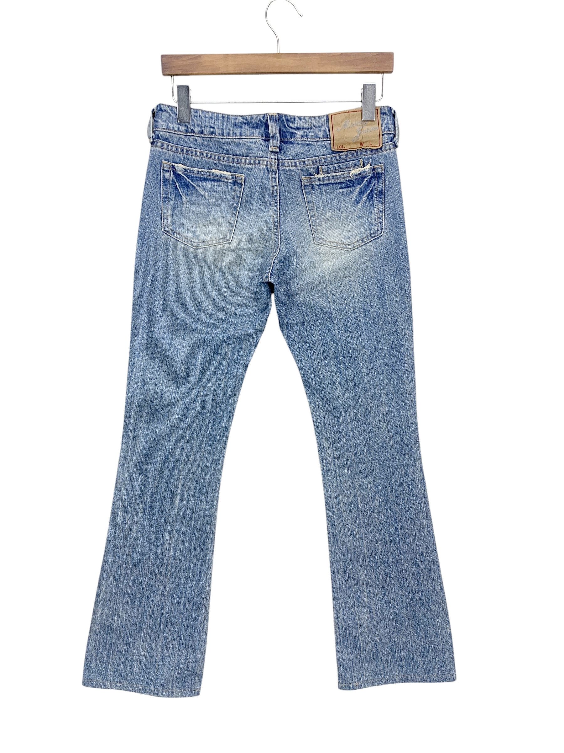 Japanese Brand × MOUSSY Moussy Japan Low Rise Bootcut Jeans Size 26" / US 2 / IT 38 - 2 Thumbnail