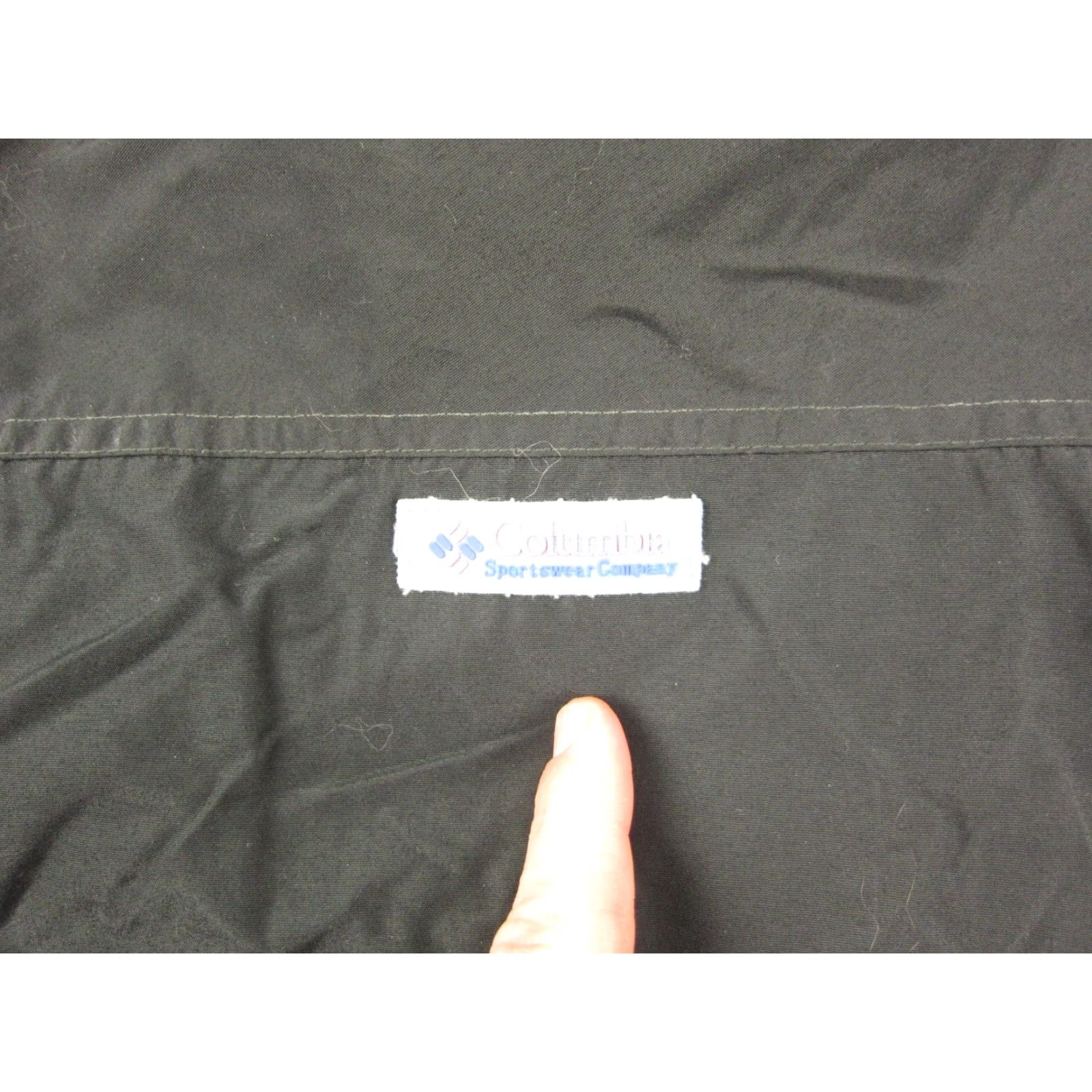 Vintage VINTAGE Columbia Jacket Womens XL Black Windbreaker Bugaboo 90s Full Zip Size XL / US 12-14 / IT 48-50 - 3 Thumbnail