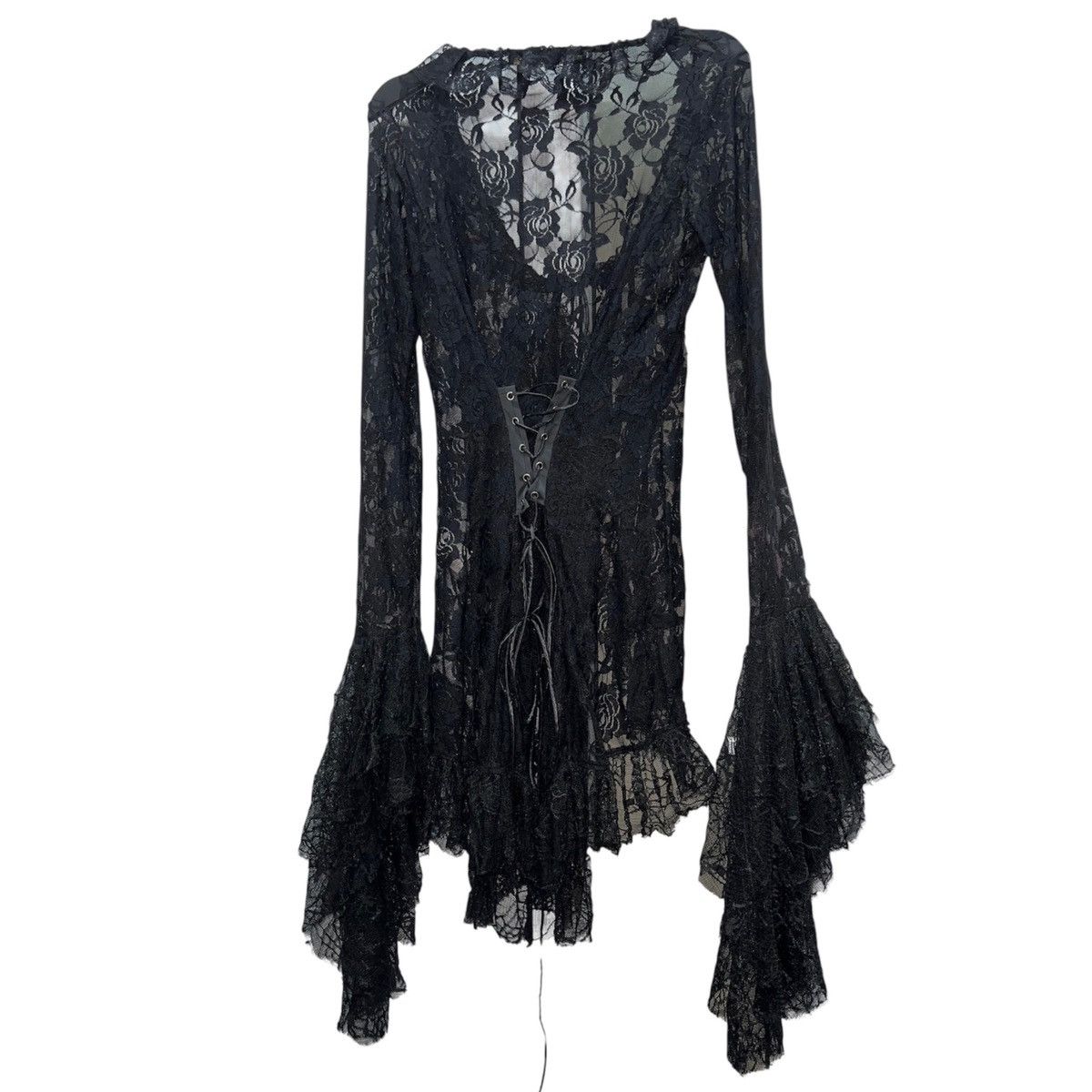 If Six Was Nine Dark romantic princess goth lace top 🧛🏻‍♀️🖤 Size S / US 4 / IT 40 - 5 Thumbnail