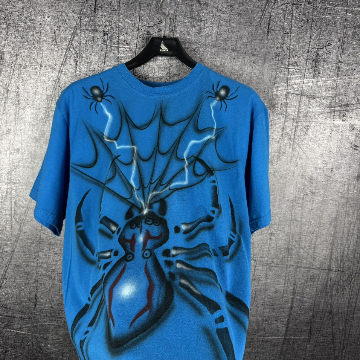 Other Vintage Y2K Spider Graphic Tee rave Opium Goth t shirt Size US M / EU 48-50 / 2 - 4 Thumbnail