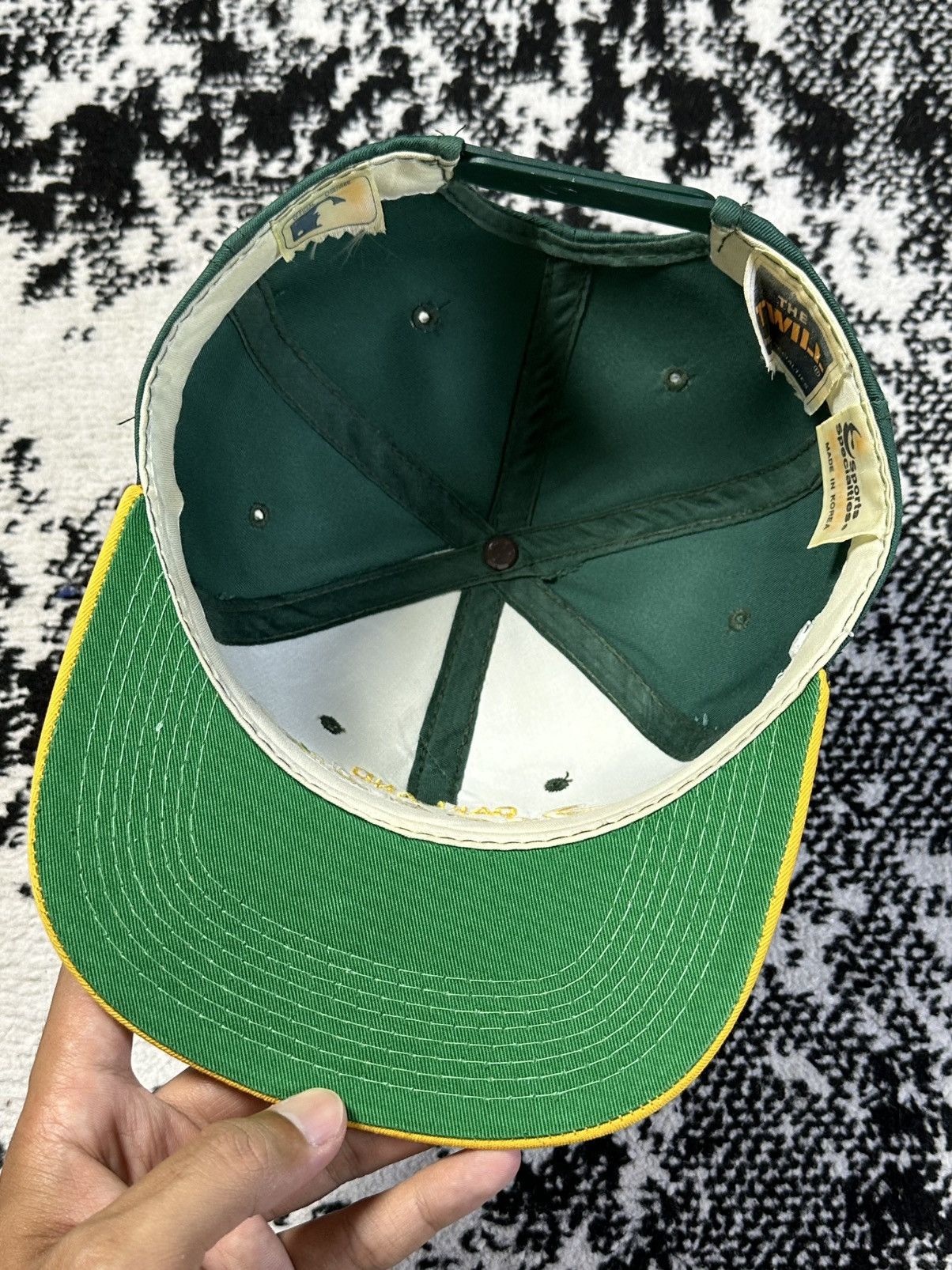 Sports Specialties Vintage 90s Oakland Athletics MLB Sports Specialties Hat Size ONE SIZE - 6 Thumbnail