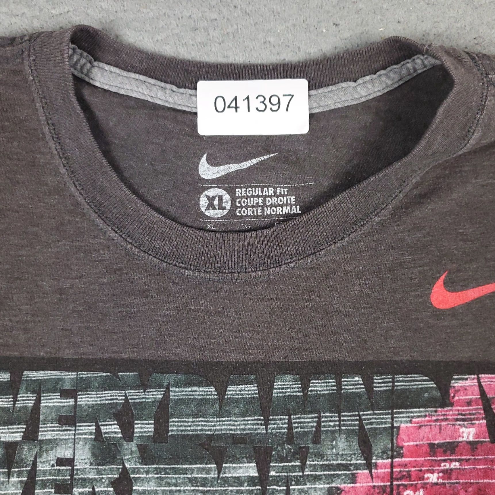 Nike Nike T Shirt Mens XL Blue Logo Short Sleeve Casual Crew Neck Size US XL / EU 56 / 4 - 3 Thumbnail