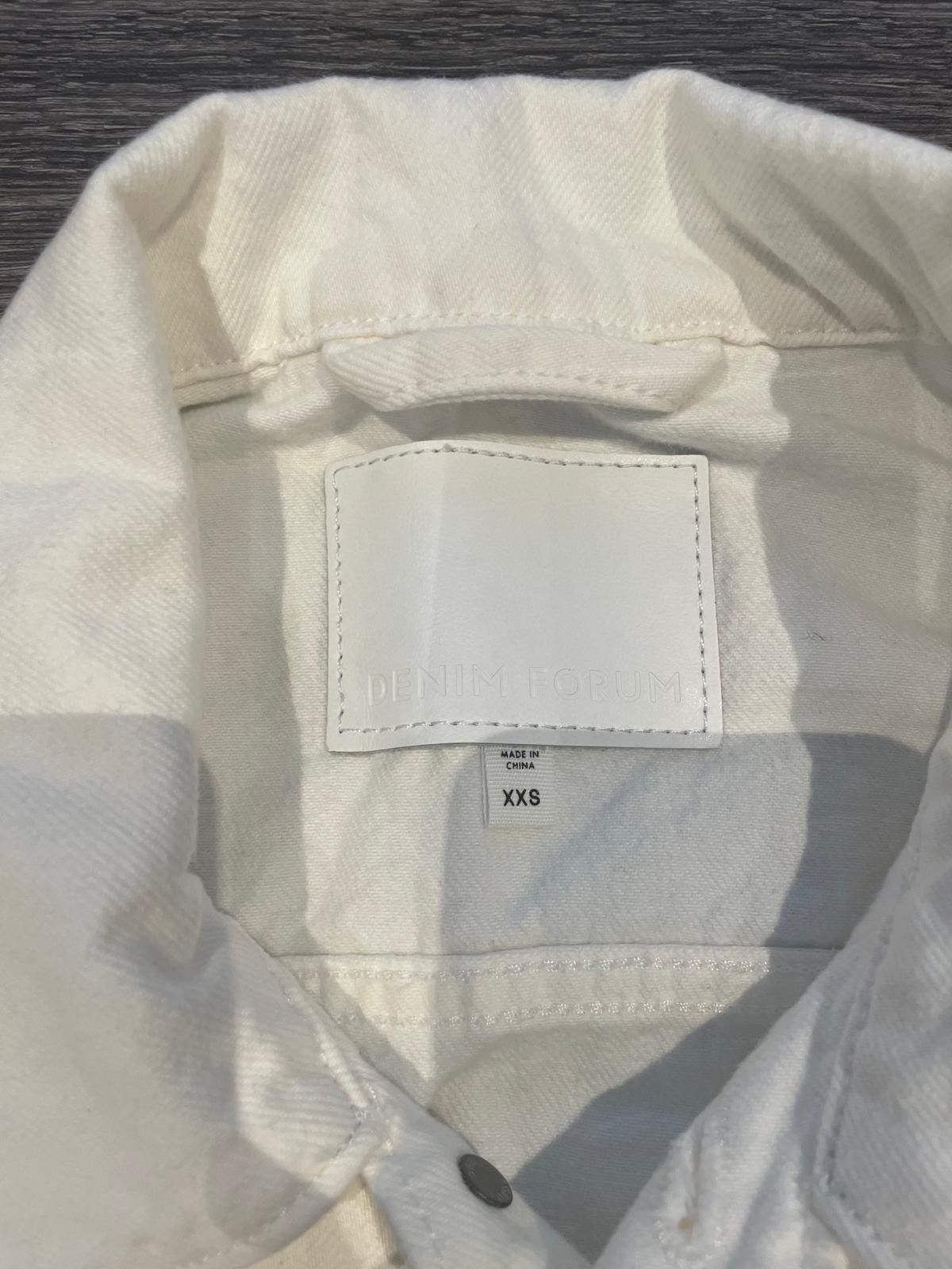 Aritzia Aritzia Denim Forum Ali Denim Jacket Size XXS/TTP Size XXS / US 00 / IT 34 - 6 Thumbnail
