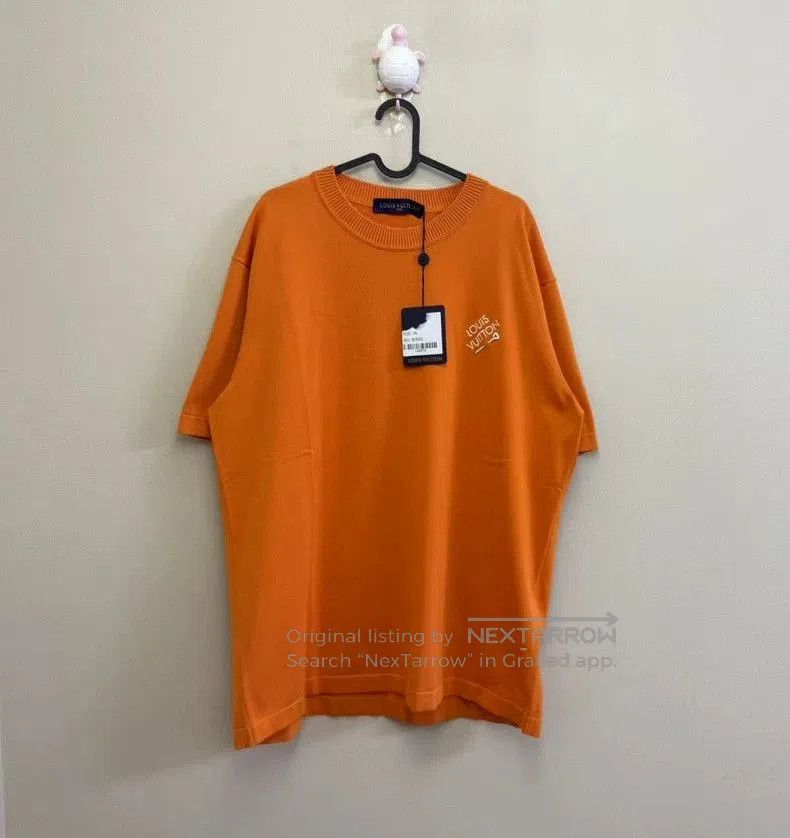 Louis Vuitton Louis Vuitton Orange Embroidered Short Sleeve. Size US L / EU 52-54 / 3 - 1 Thumbnail