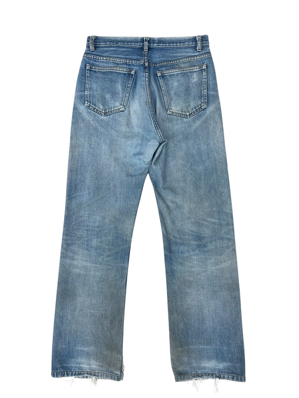 A.P.C. Vintage A.P.C. Japan Distress Dirty Mud Denim Selvedge Jeans Size US 29 - 11 Thumbnail