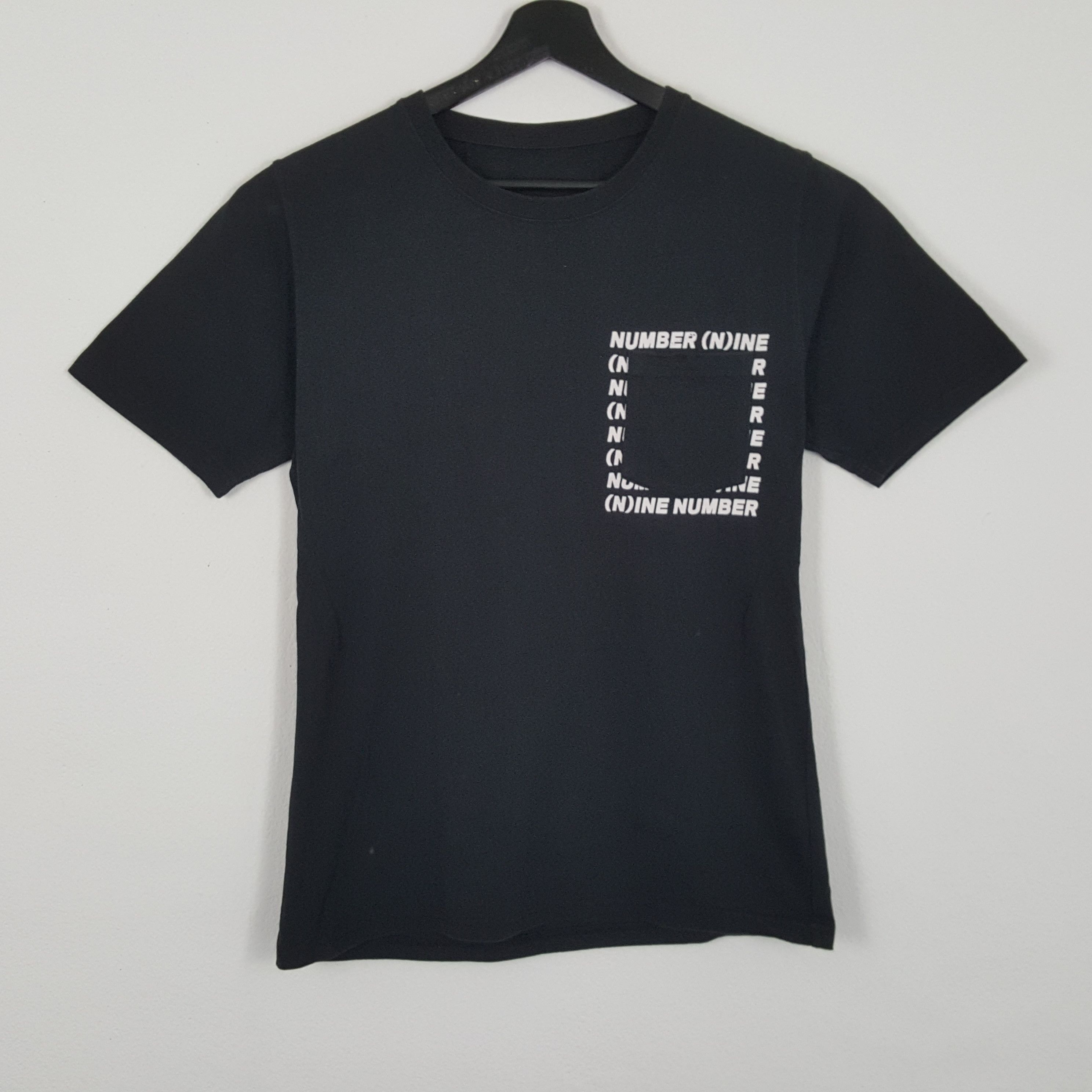 NUMBER (N)INE Pocket Design Fashion Style Tshirt