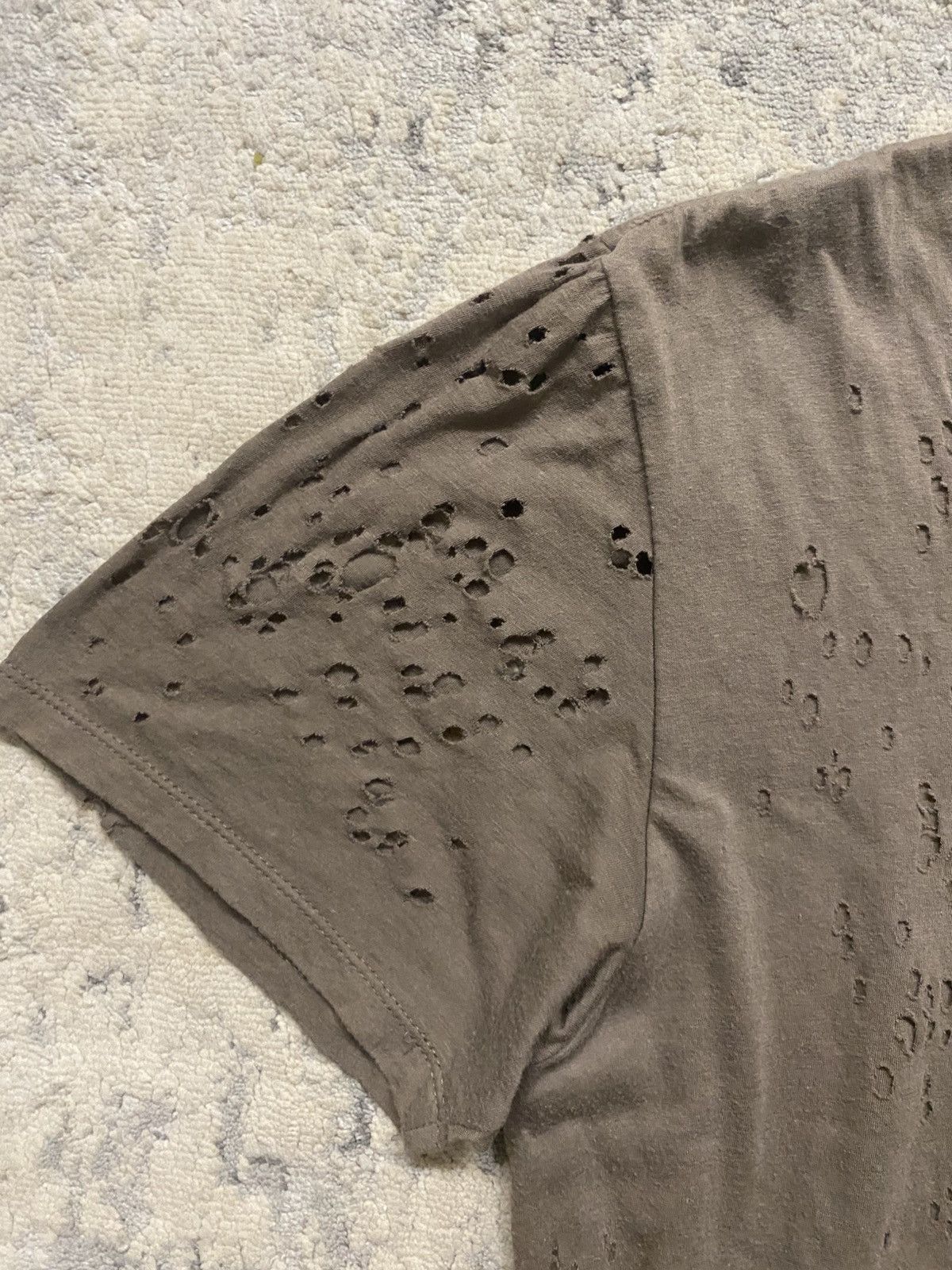 Maison MIHARA YASUHIRO MMY Bug Bite Distressed Layered T Shirt Size US S / EU 44-46 / 1 - 3 Thumbnail