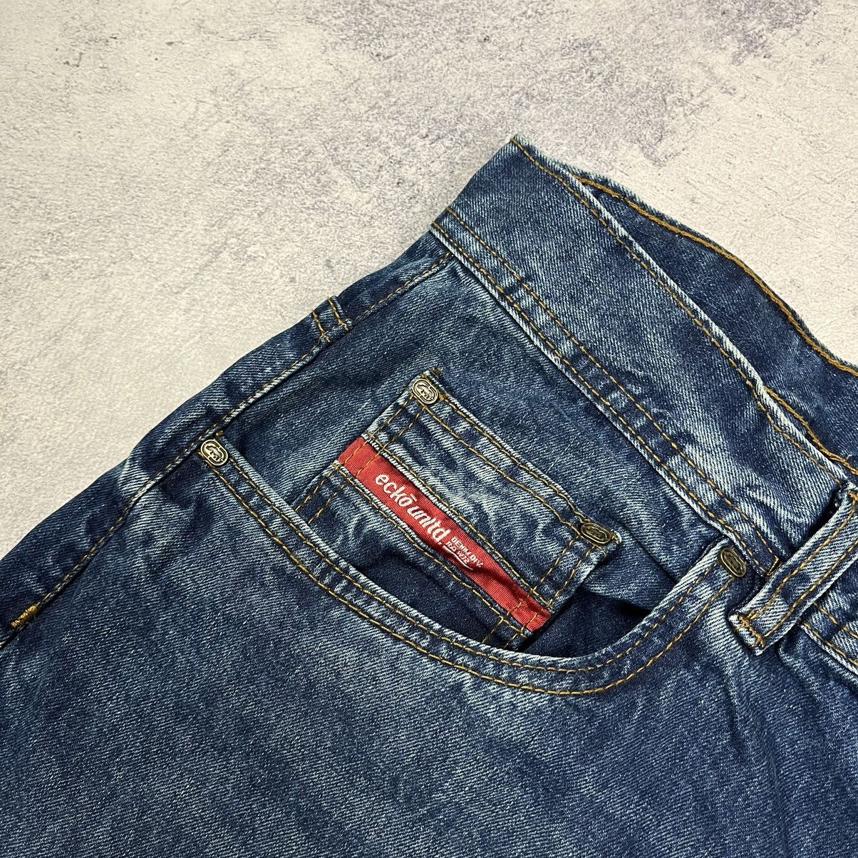 Ecko Unltd. Vintage ECKO UNLTD big logo baggy fit jeans 90’s Size US 34 / EU 50 - 10 Thumbnail