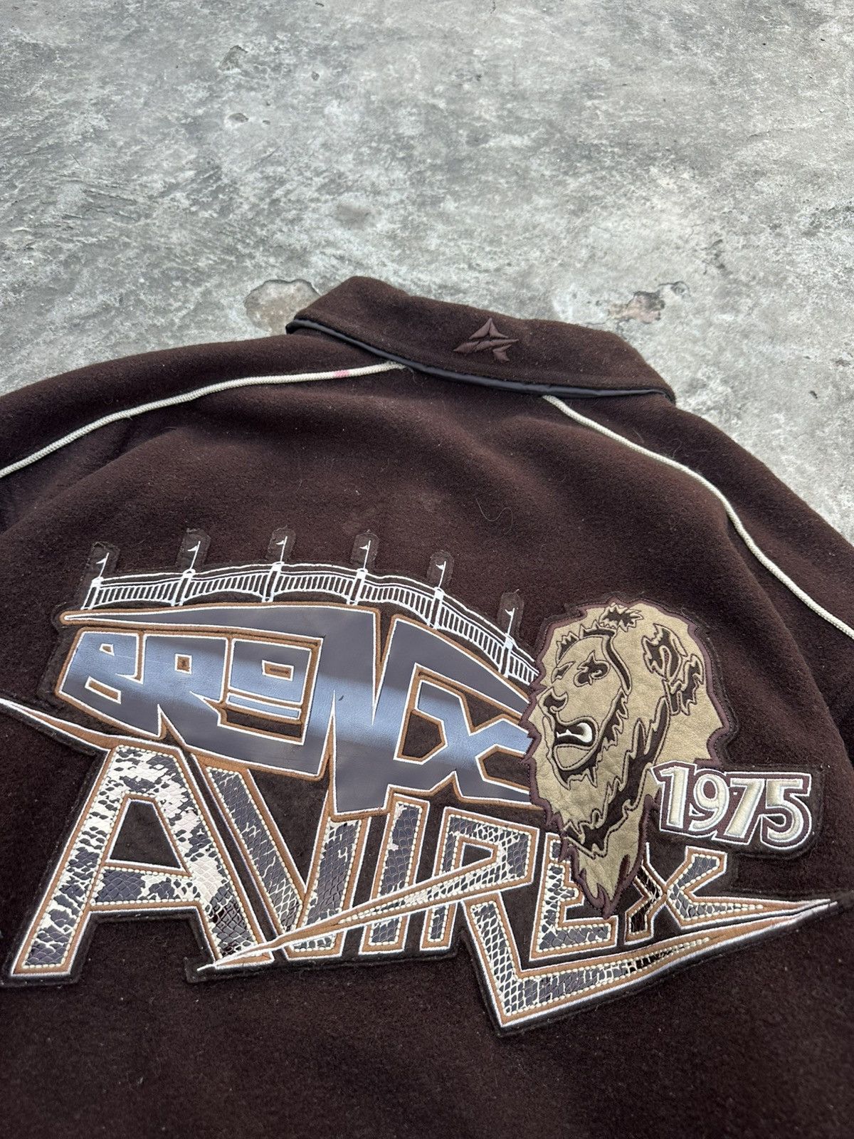 Avirex Rare Vintage Avirex Reversible Wool Varsity Jacket Size US XXL / EU 58 / 5 - 5 Thumbnail