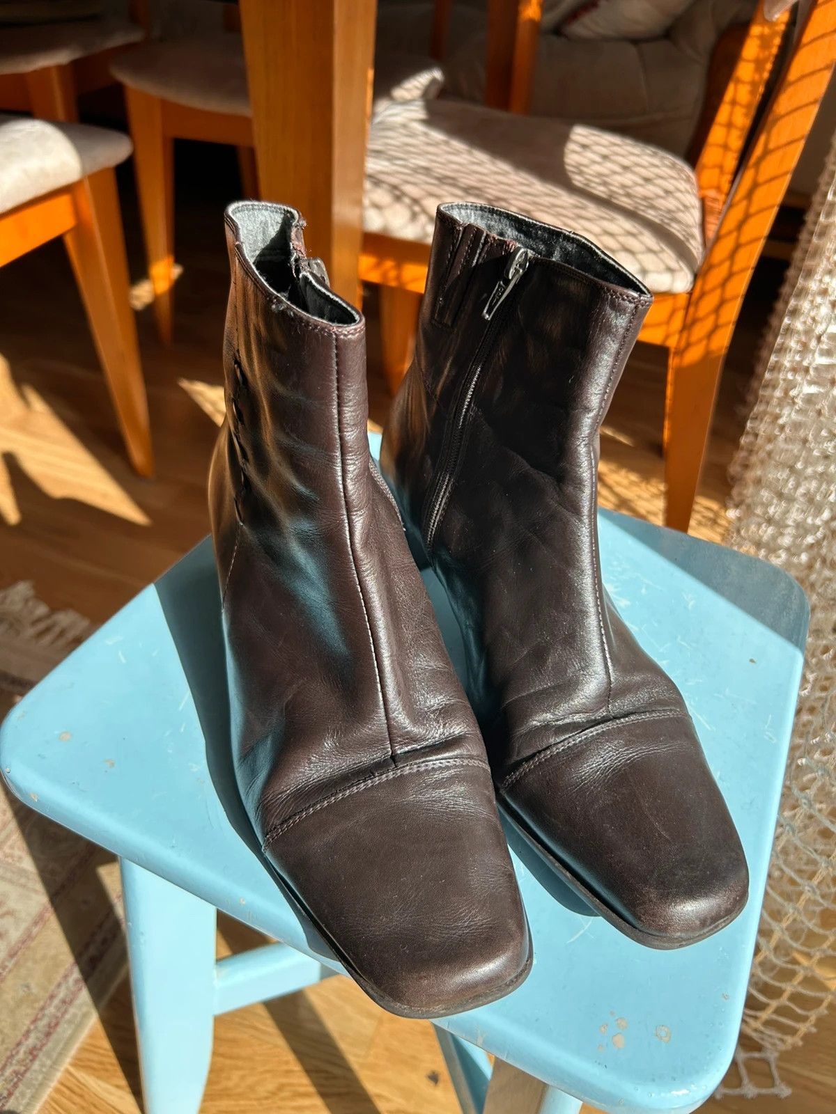 Clarks Clarks Women's Leather Boots Size US 8.5 / IT 38.5 - 12 Thumbnail