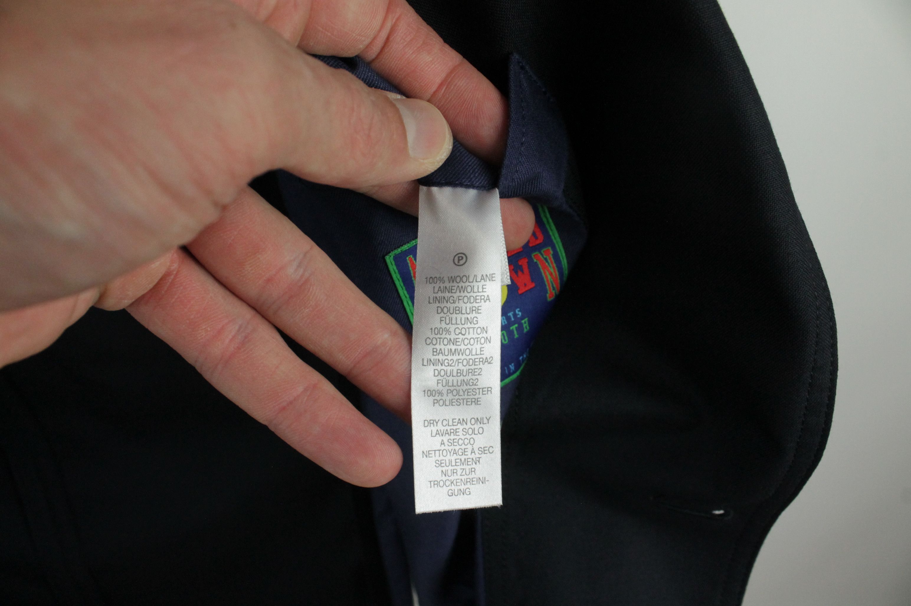 Paul Smith Red Ear Paul Smith Red Ear Navy Wool Sport Coat Blazer Jacket Size US S / EU 44-46 / 1 - 11 Thumbnail