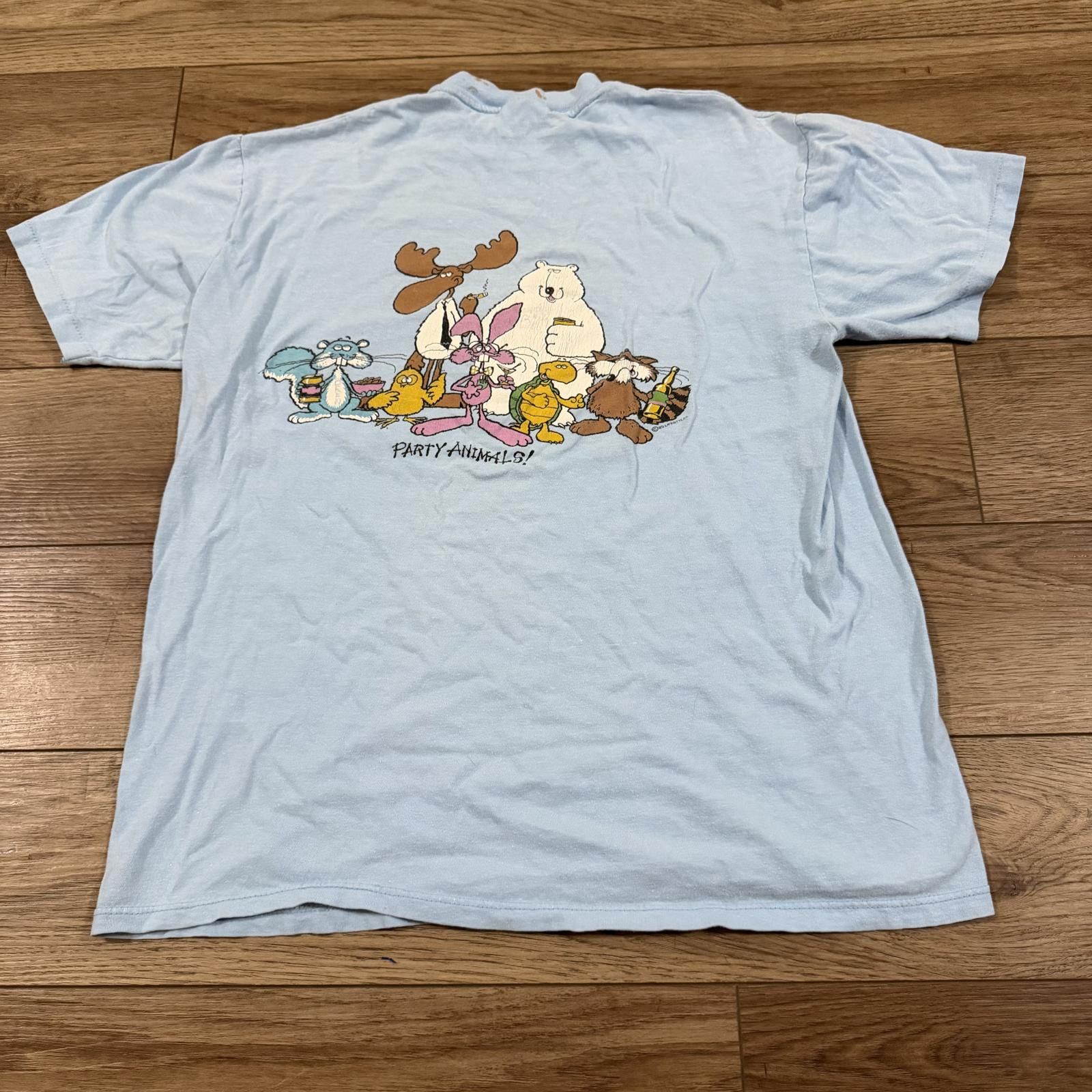 Other Vintage 80s Funny Party Animals Kitschy Shasta Lake Shirt Size US S / EU 44-46 / 1 - 1 Thumbnail