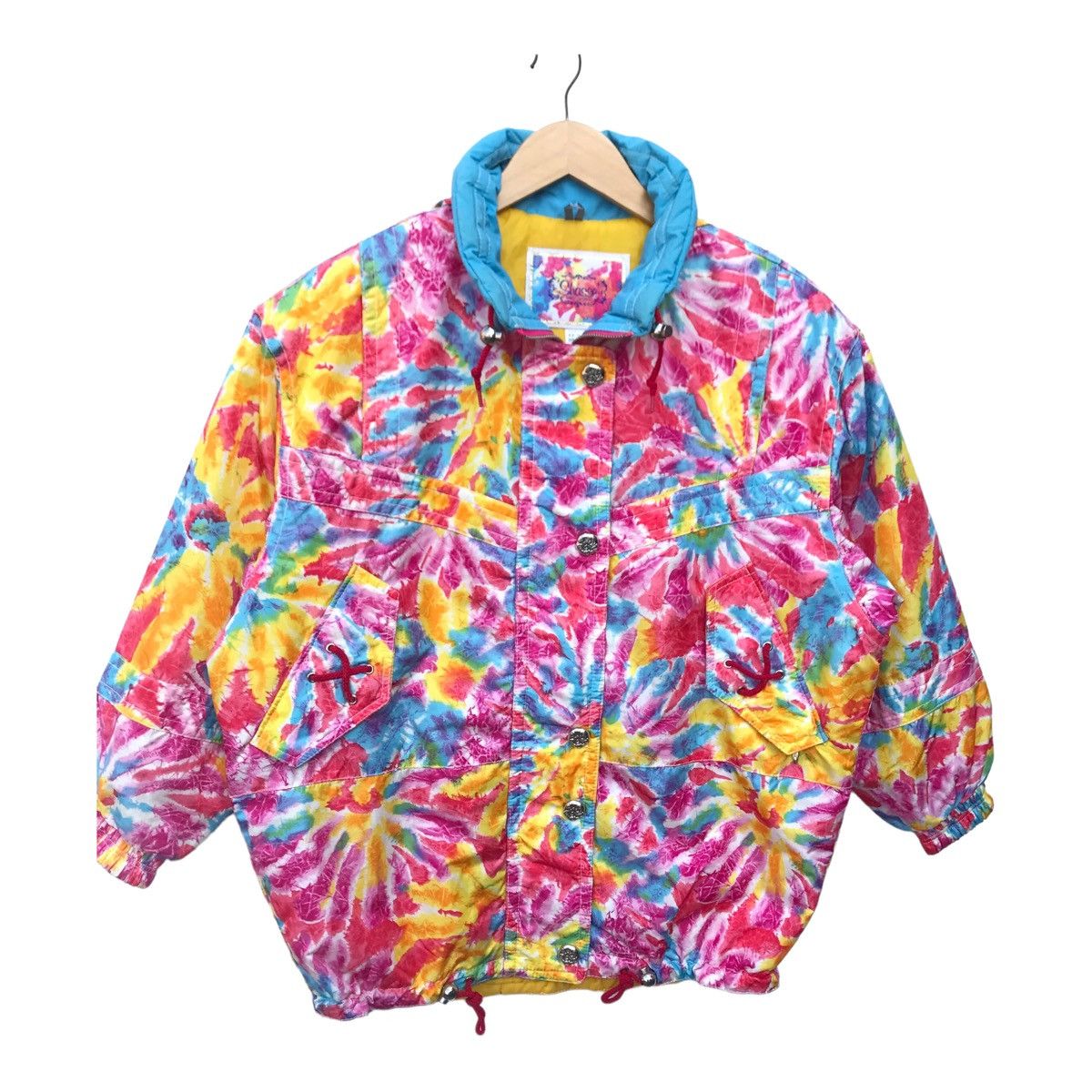 Other Shasse Women Multicolour Nylon Winter Ski Jacket Size L / US 10 / IT 46 - 3 Thumbnail