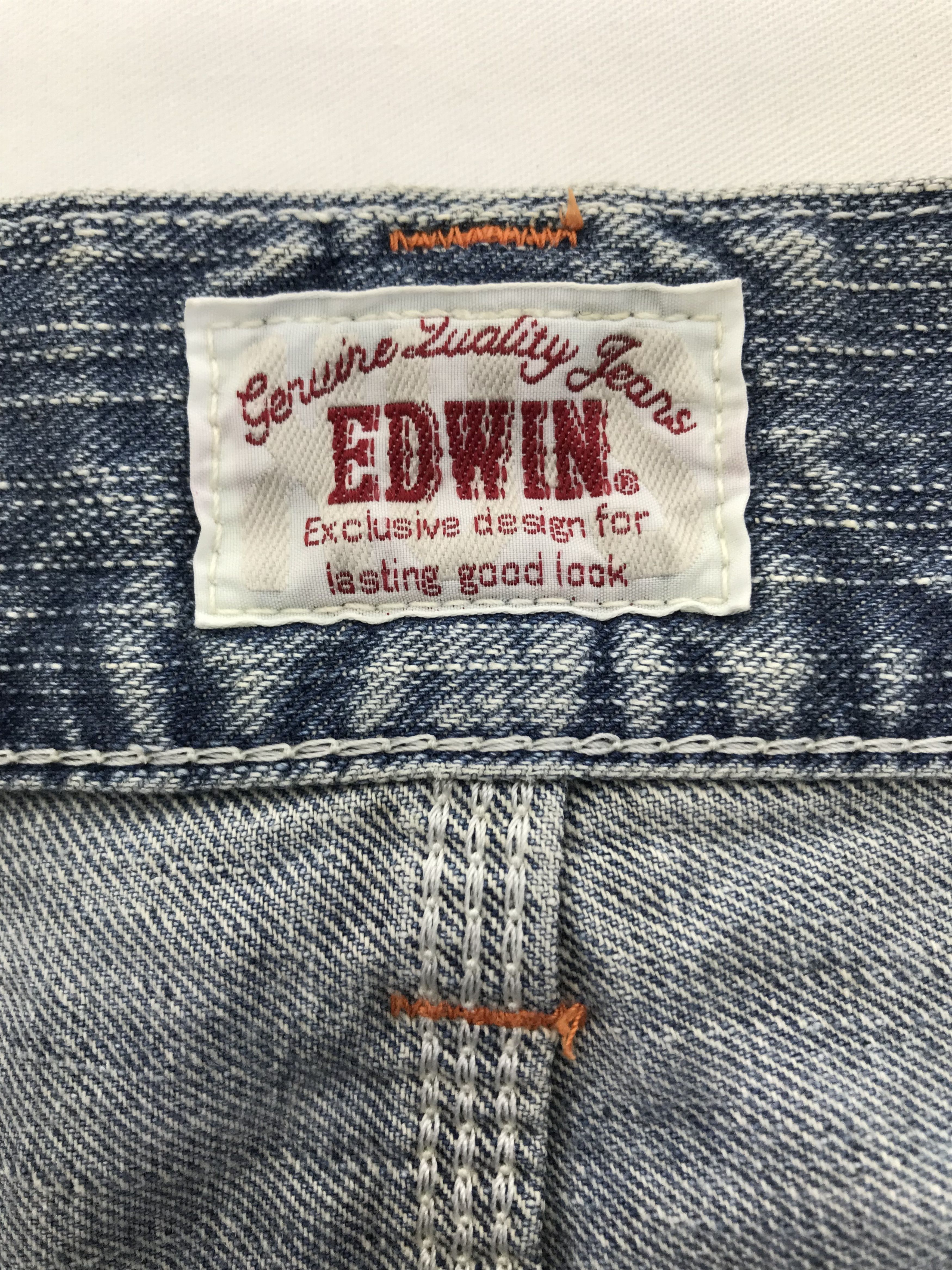 Edwin Vintage Edwin 403XVS Faded Blue Jeans Size US 31 - 11 Thumbnail