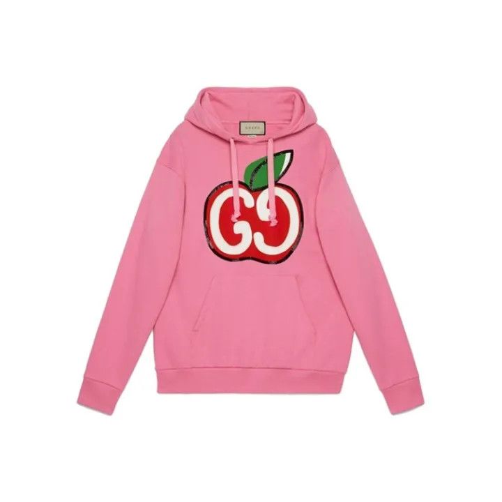 Gucci Gucci Pink Floral Hoodie for Women Size XS / US 0-2 / IT 36-38 - 1 Thumbnail
