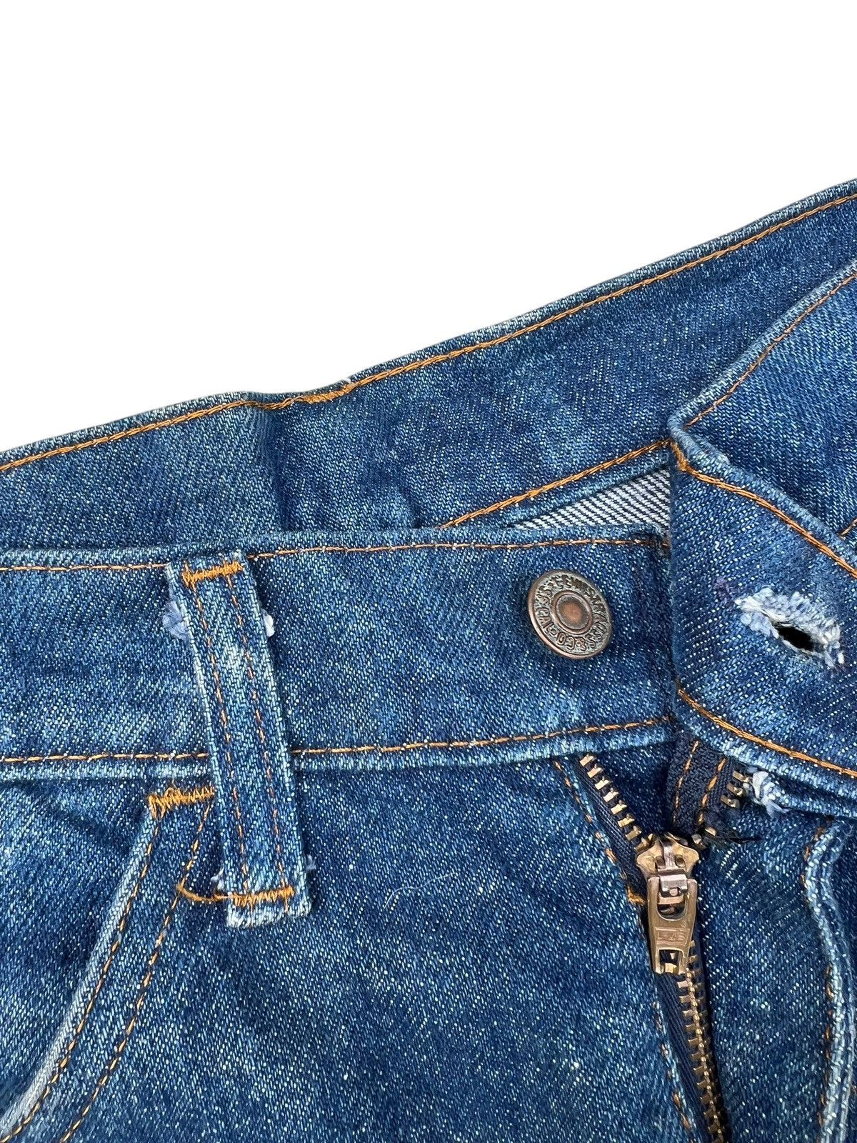 Levi's Dirty Mud Vintage 80s Levi’s 684 Denim Super Flare Jeans Size US 29 - 5 Thumbnail