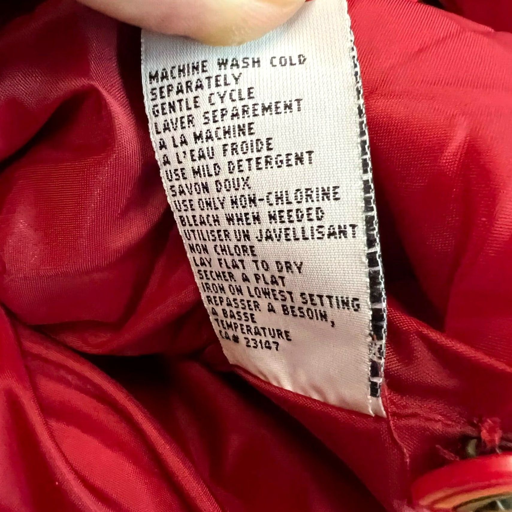 Talbots Talbot Womens Jacket Bodywarmer Faux Fur Trim Full Zip Red Winter Size Small Size S / US 4 / IT 40 - 5 Thumbnail