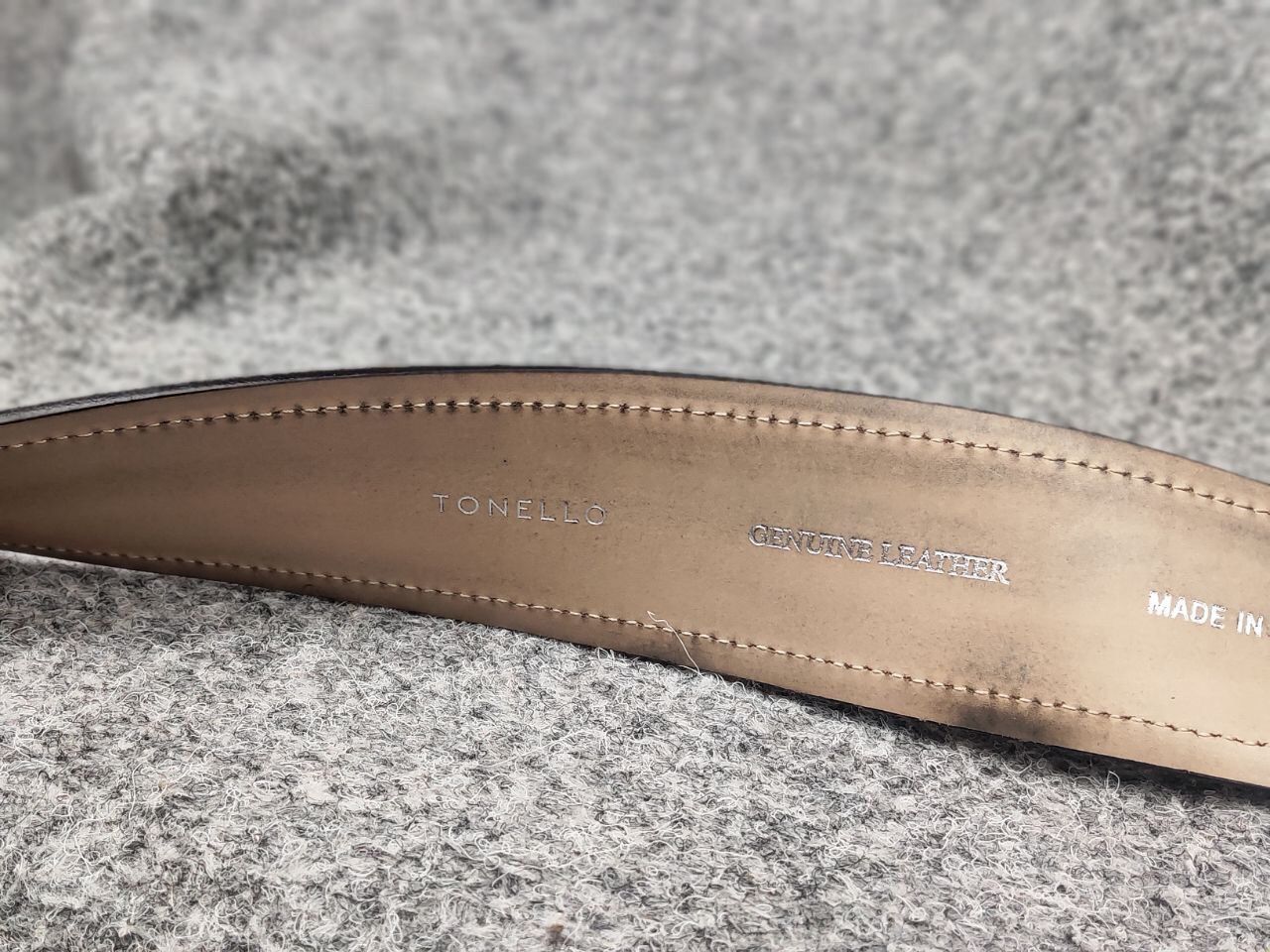Tonello Tonello Design Premium leather belt with alligator embossing Size ONE SIZE - 10 Thumbnail