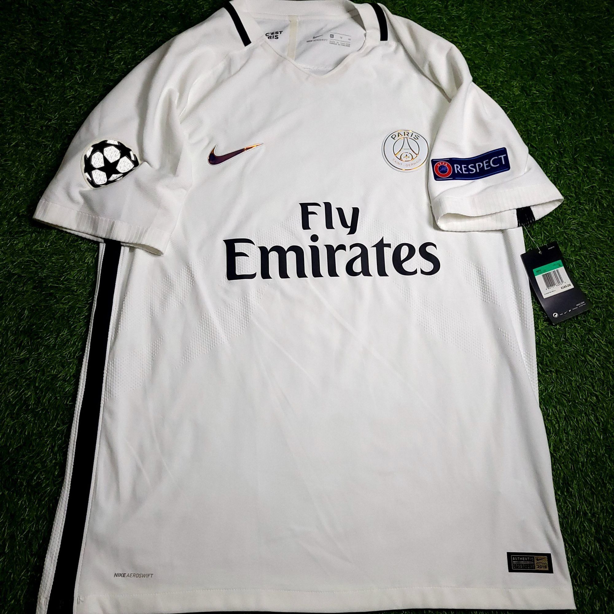 Nike Verratti PSG 2016 2017 PLAYER ISSUE Soccer Jersey BNWT XL Size US XL / EU 56 / 4 - 2 Thumbnail